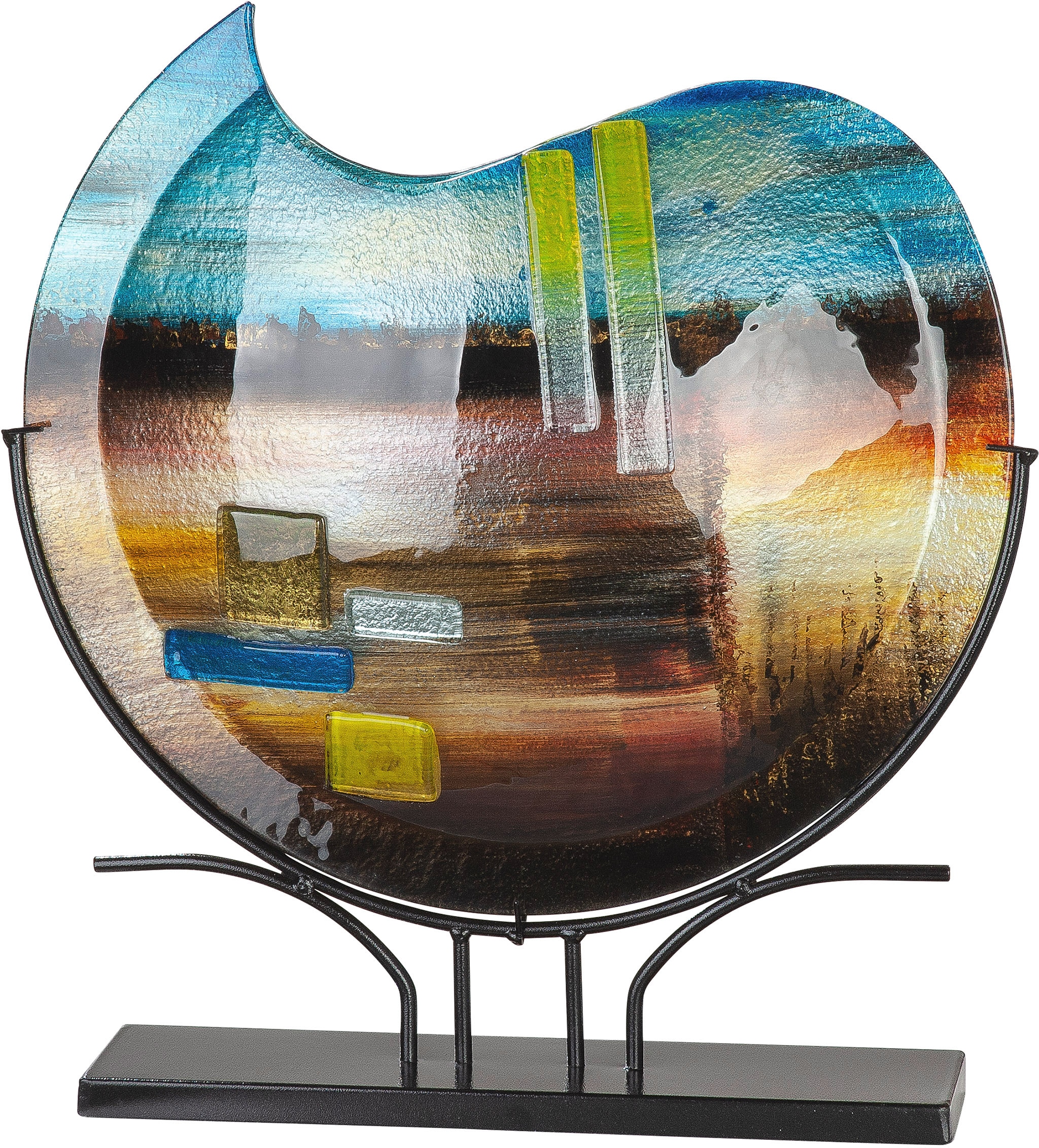 GILDE GLAS art Dekovase »Campo«, (1 St.), aus Glas, Höhe ca. 48 cm kaufen