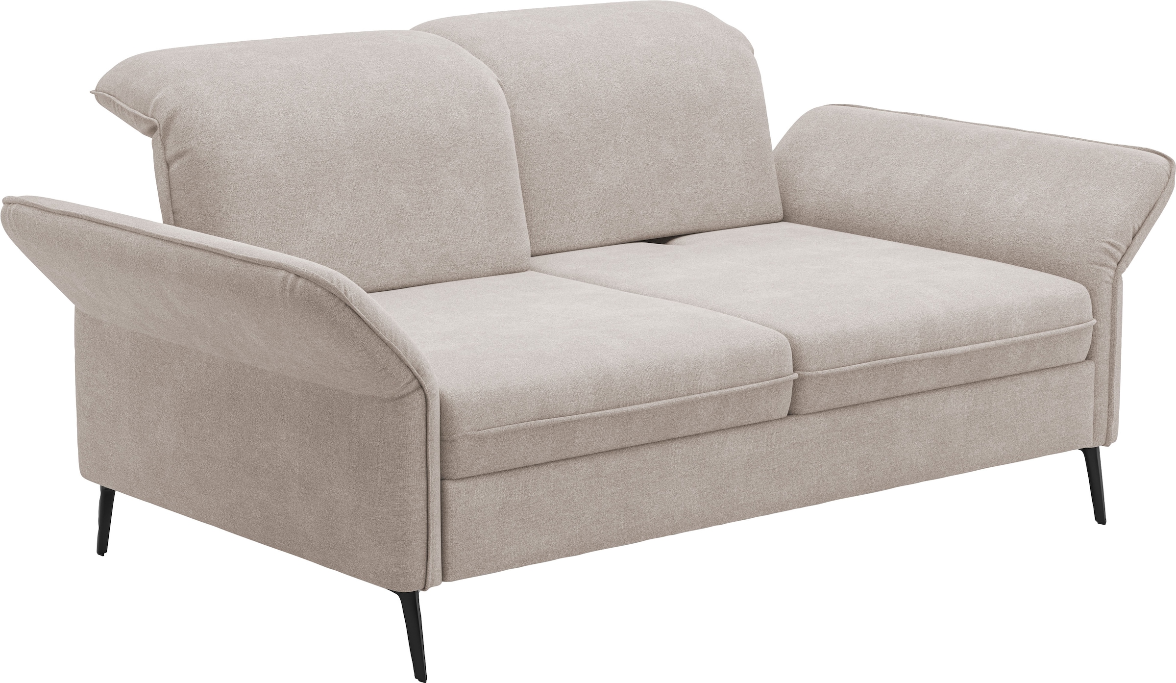 sit&more 3-places »Emely, inkl. Sitztiefenverstellung« wahlweise mit Bettfunktion, Kopf- & Armteilverstellung