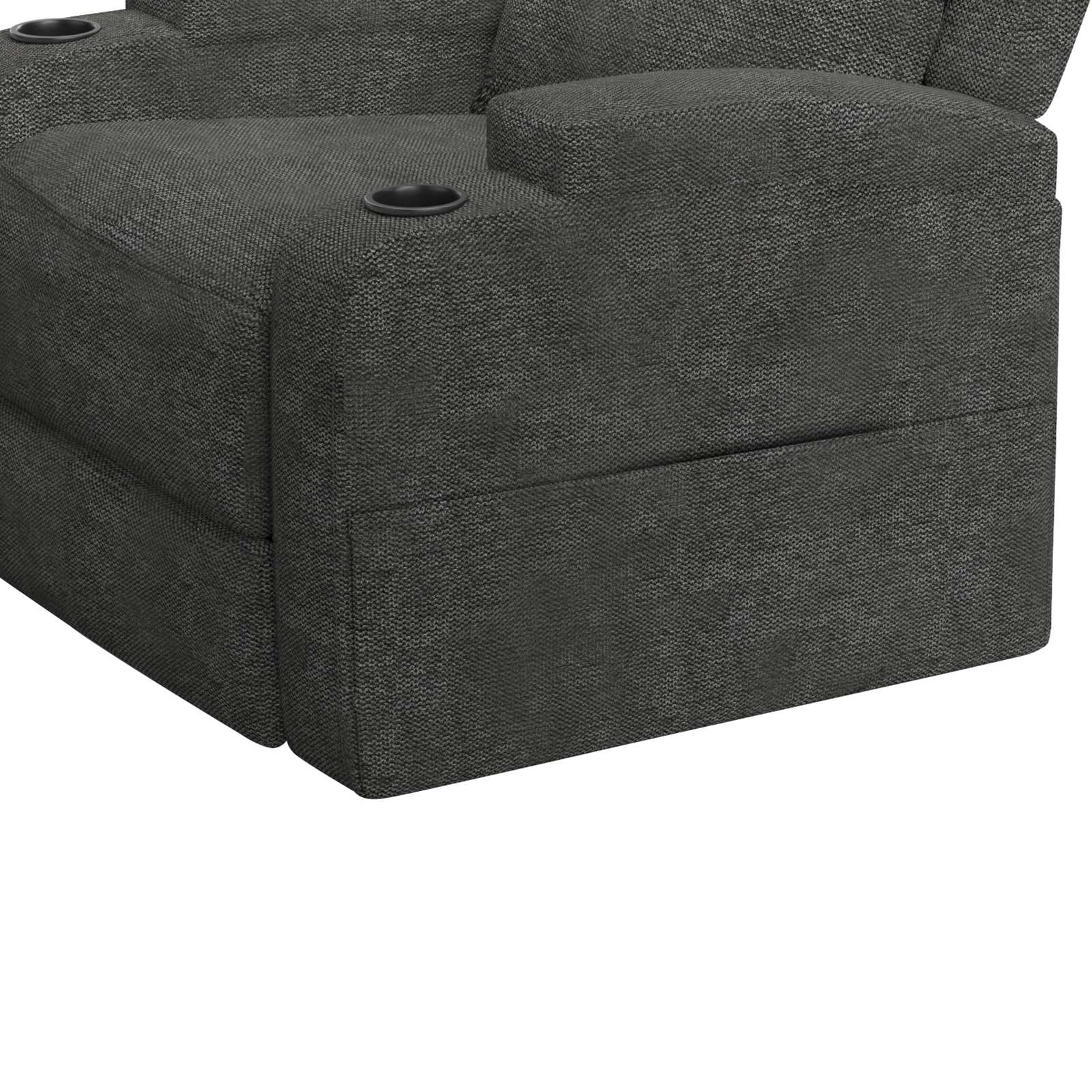 Home affaire 3-Sitzer »Napori«, Kinosofa mit 2 x Relaxfunktion und Getränkehalter