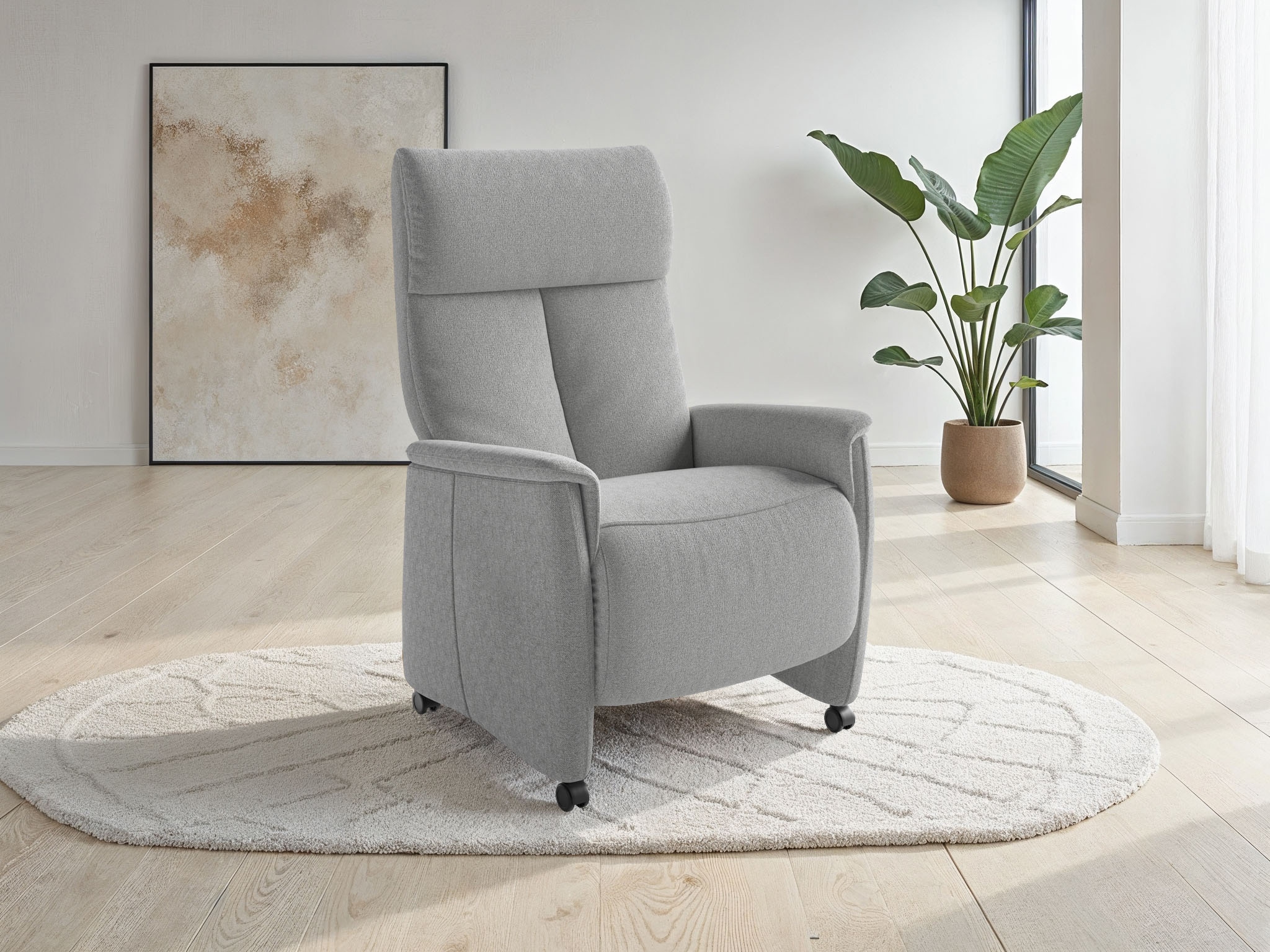 sit&more TV-Sessel »Cremona Comfort« wahlweise manuell oder elektrischer Funktion mit Akku