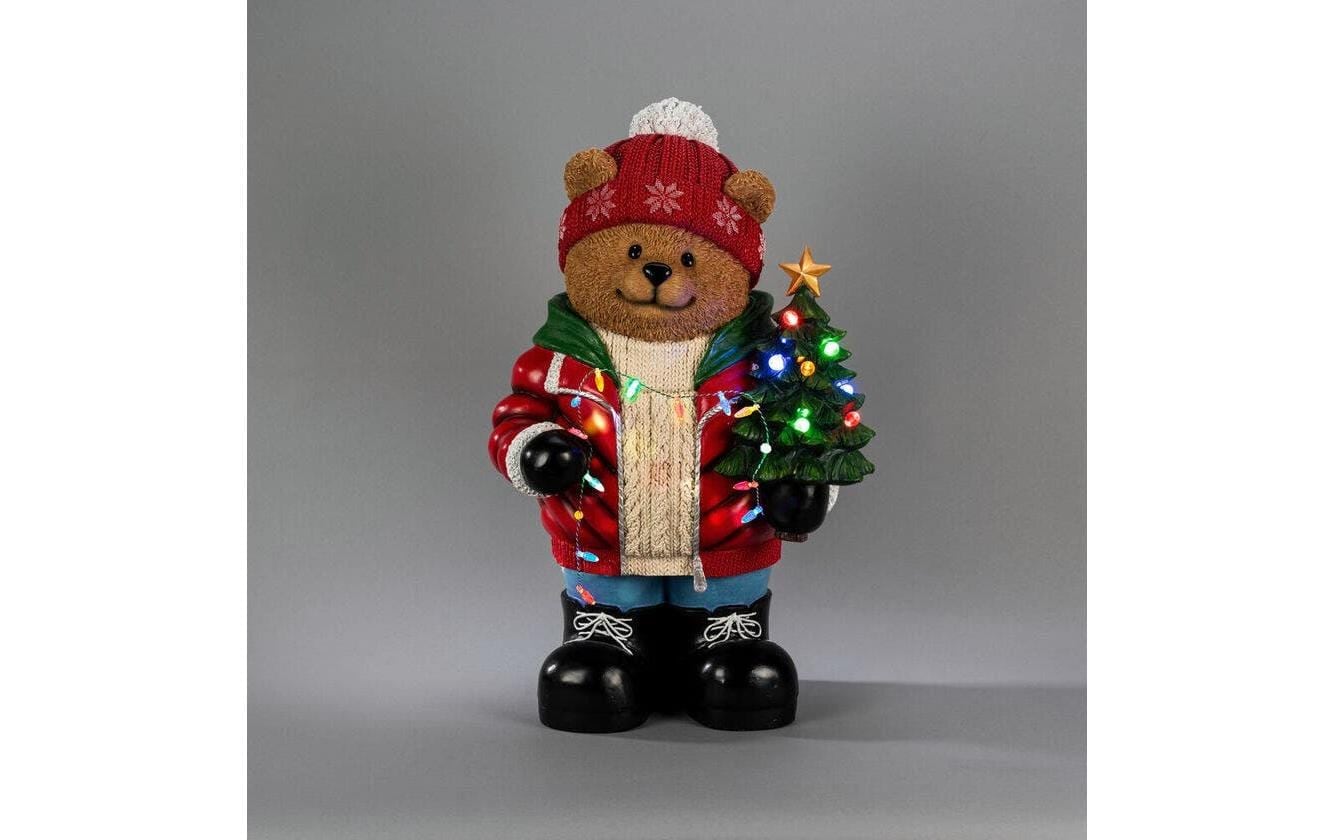 KONSTSMIDE LED Dekolicht »LED-Teddybär 6h Timer, 7 bunte Dioden« LED-Modul RGB