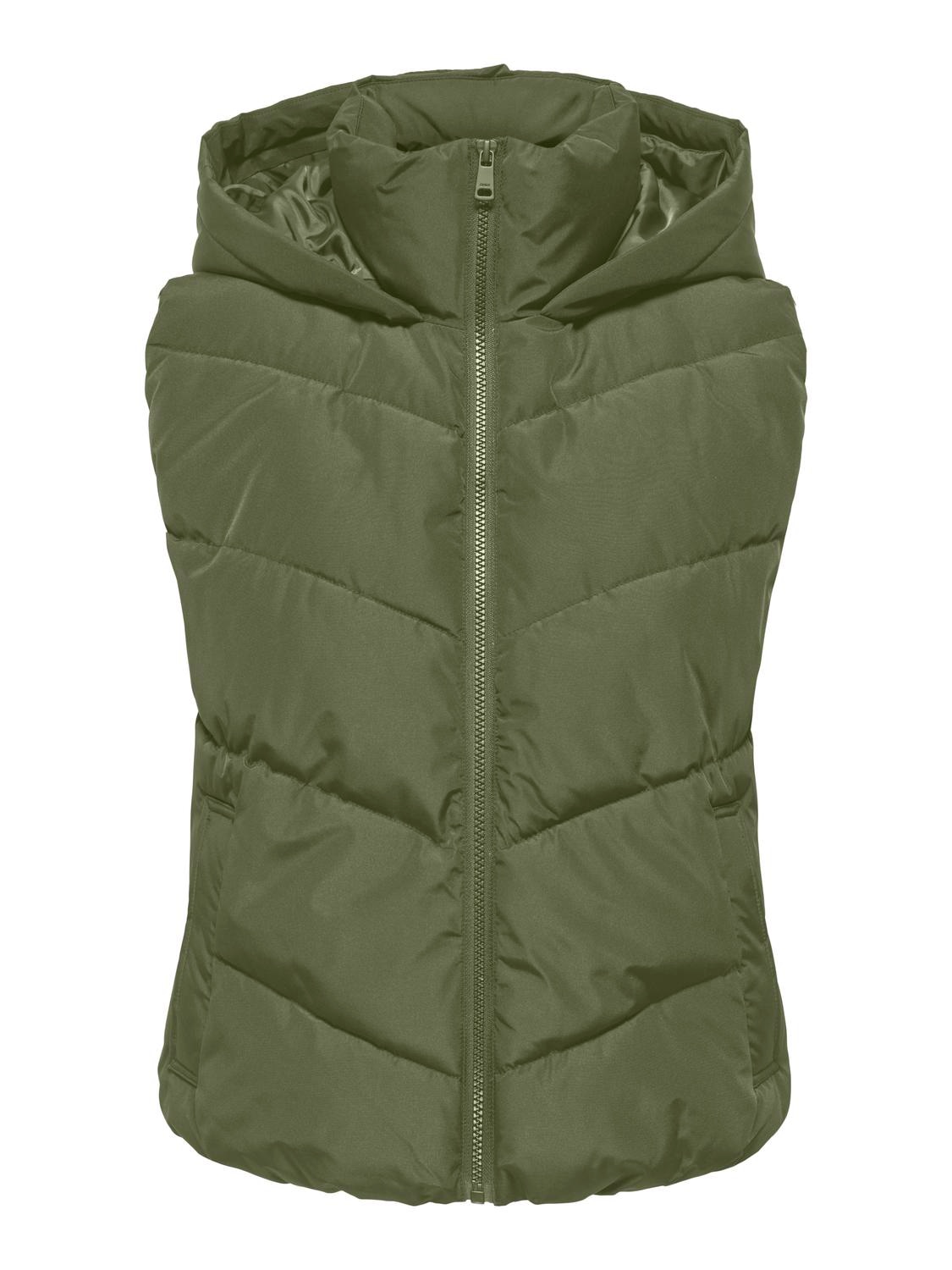ONLY Gilet matelassé »ONLCLAIR PUFFER WAISTCOAT CC OTW« fibre synthétique
