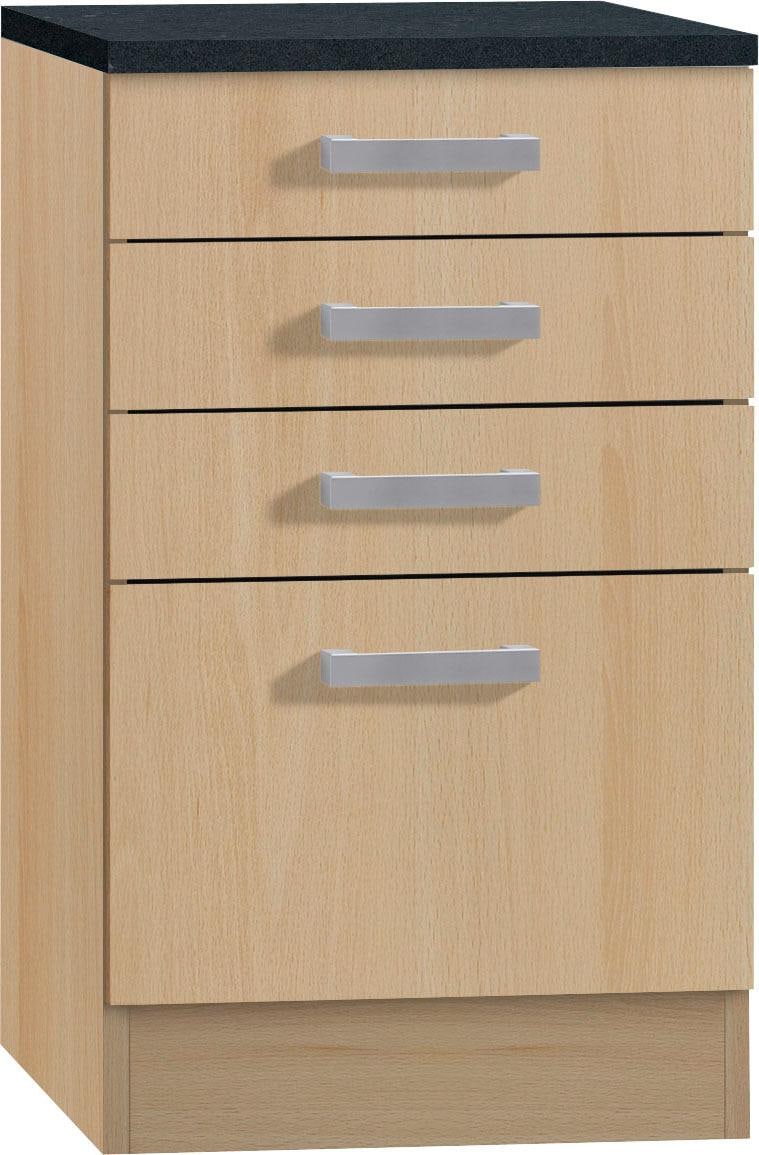 Image of OPTIFIT Unterschrank »Odense 50«, 50 cm breit, 50 cm tief, mit 3 Schubkästen und 1 Auszug bei Ackermann Versand Schweiz