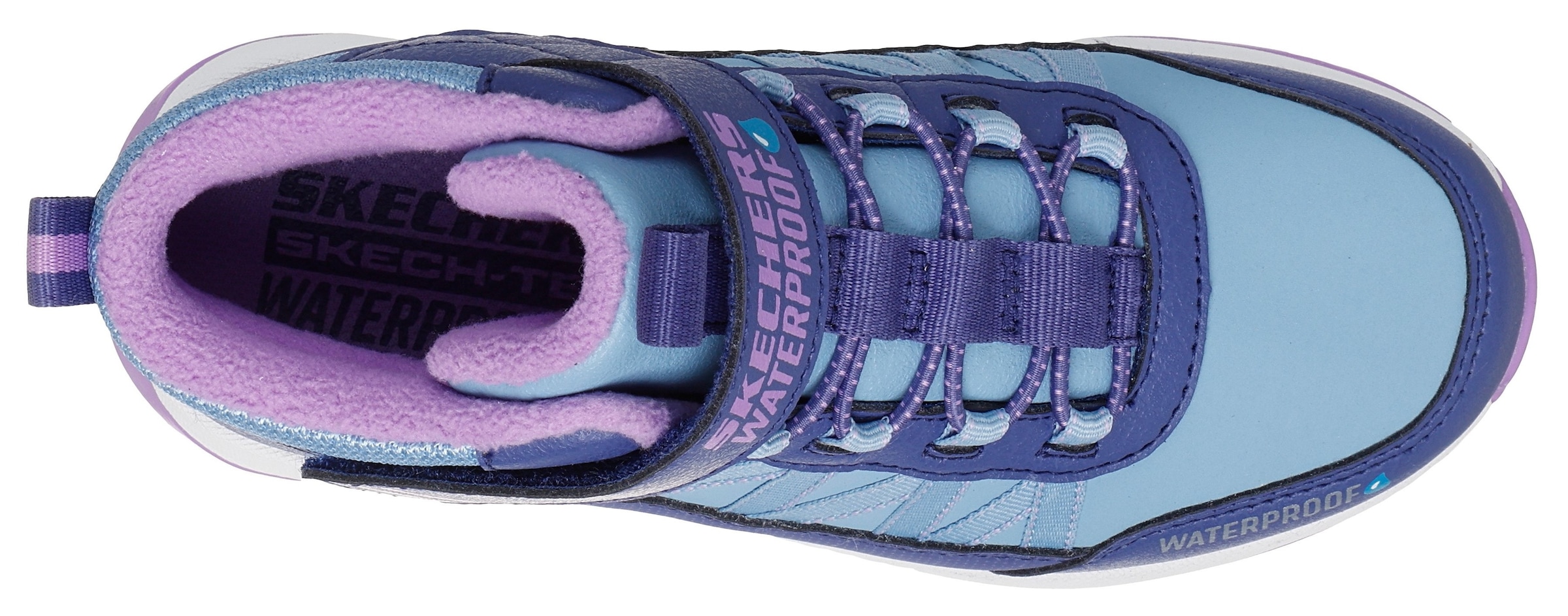 Skechers Klettstiefel »STORM BLAZER«  Winterboots, wasserabweisend, Grössenschablone zum Download