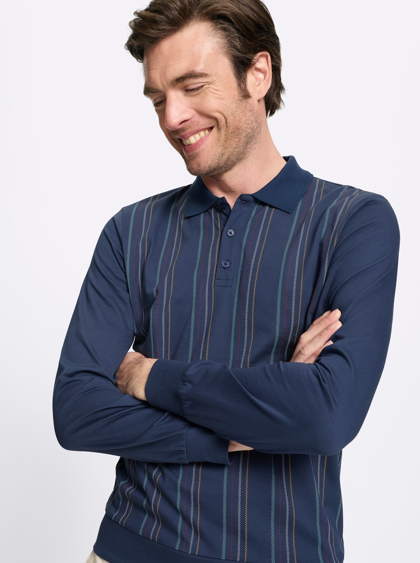 Marco Donati Polo »Langarm-Shirt« 1