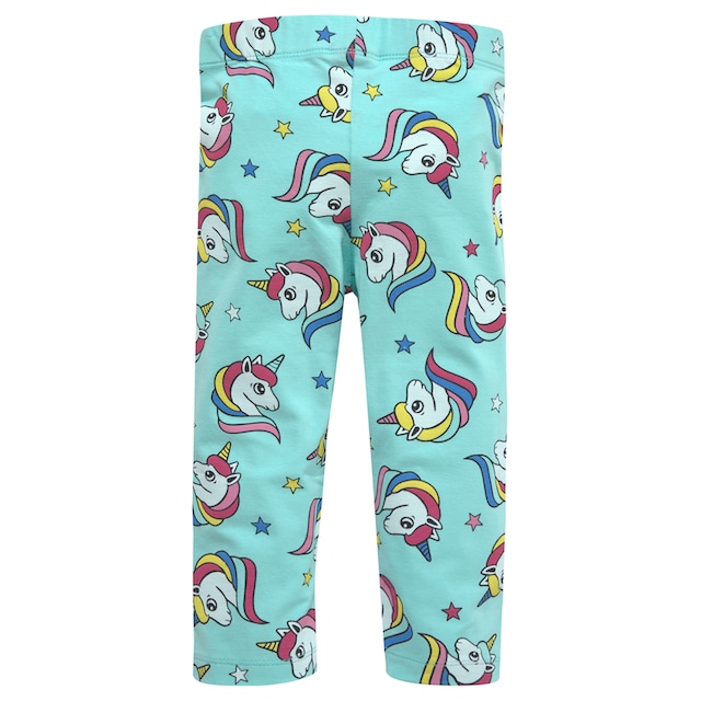 KIDSWORLD (Packung), Einhorndruck versandkostenfrei mit auf 3/4-Leggings,