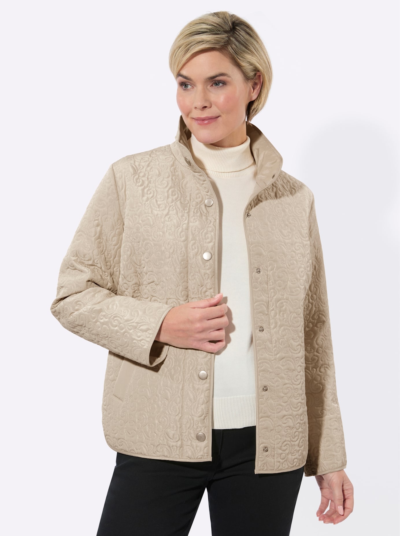 Classic Basics Steppjacke ohne Kapuze