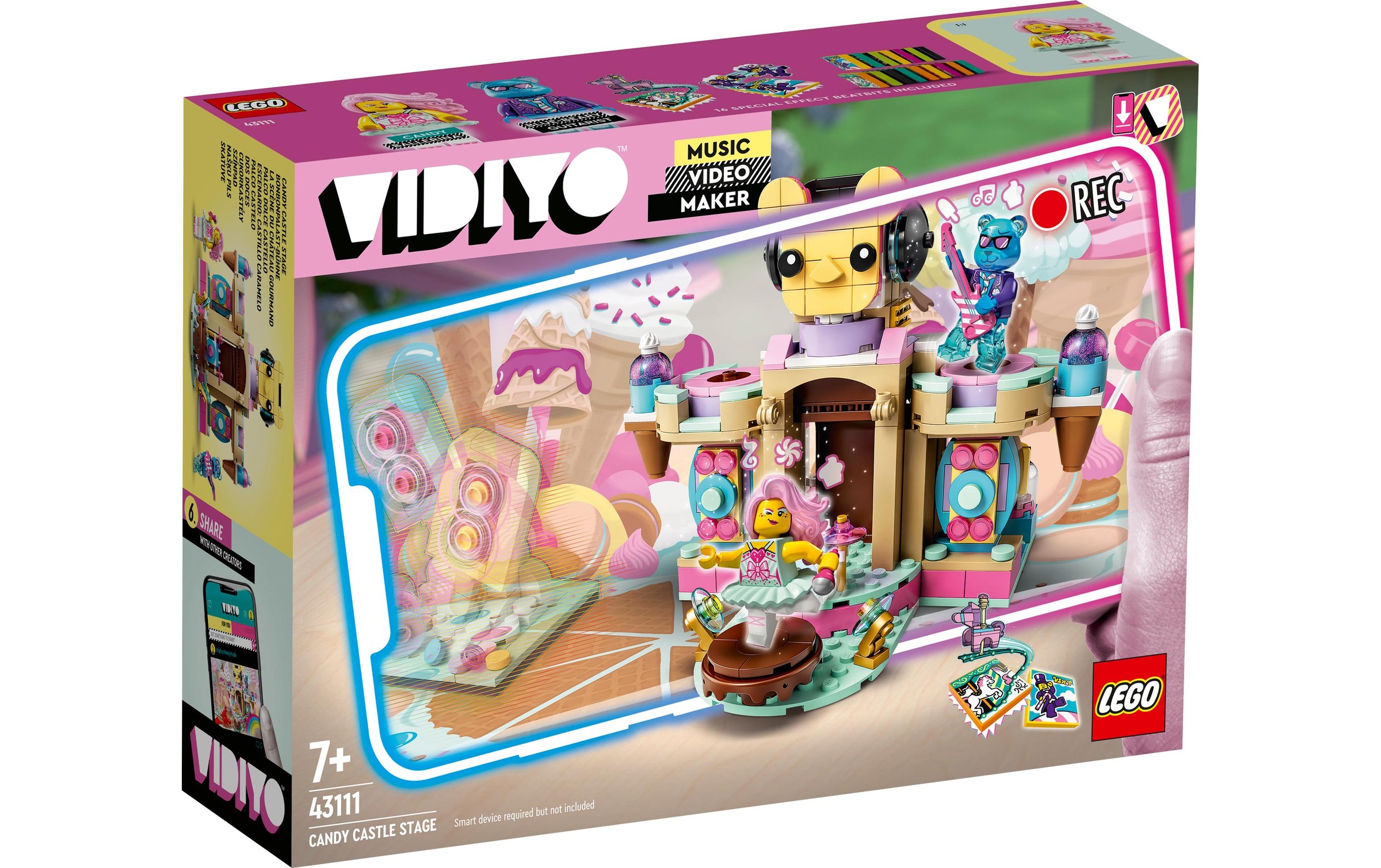 Image of LEGO® Konstruktionsspielsteine »Candy Castle Stage 431« bei Ackermann Versand Schweiz