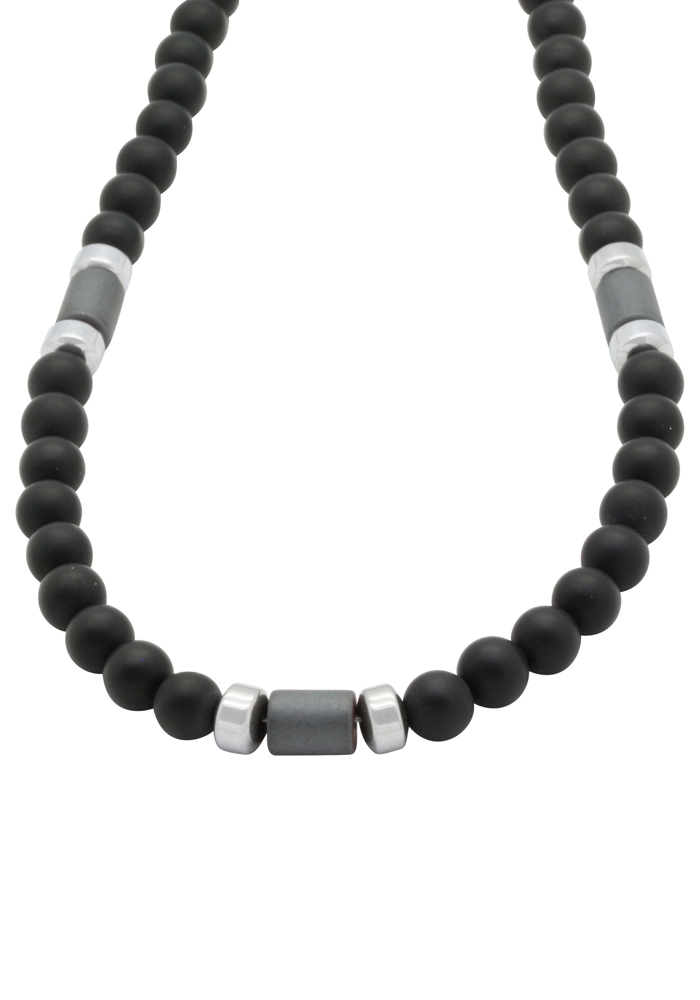 Image of Firetti Collier »mit Rondellen in Glanzoptik, massiv«, mit Onyx und Hämatit, Made in Germany bei Ackermann Versand Schweiz