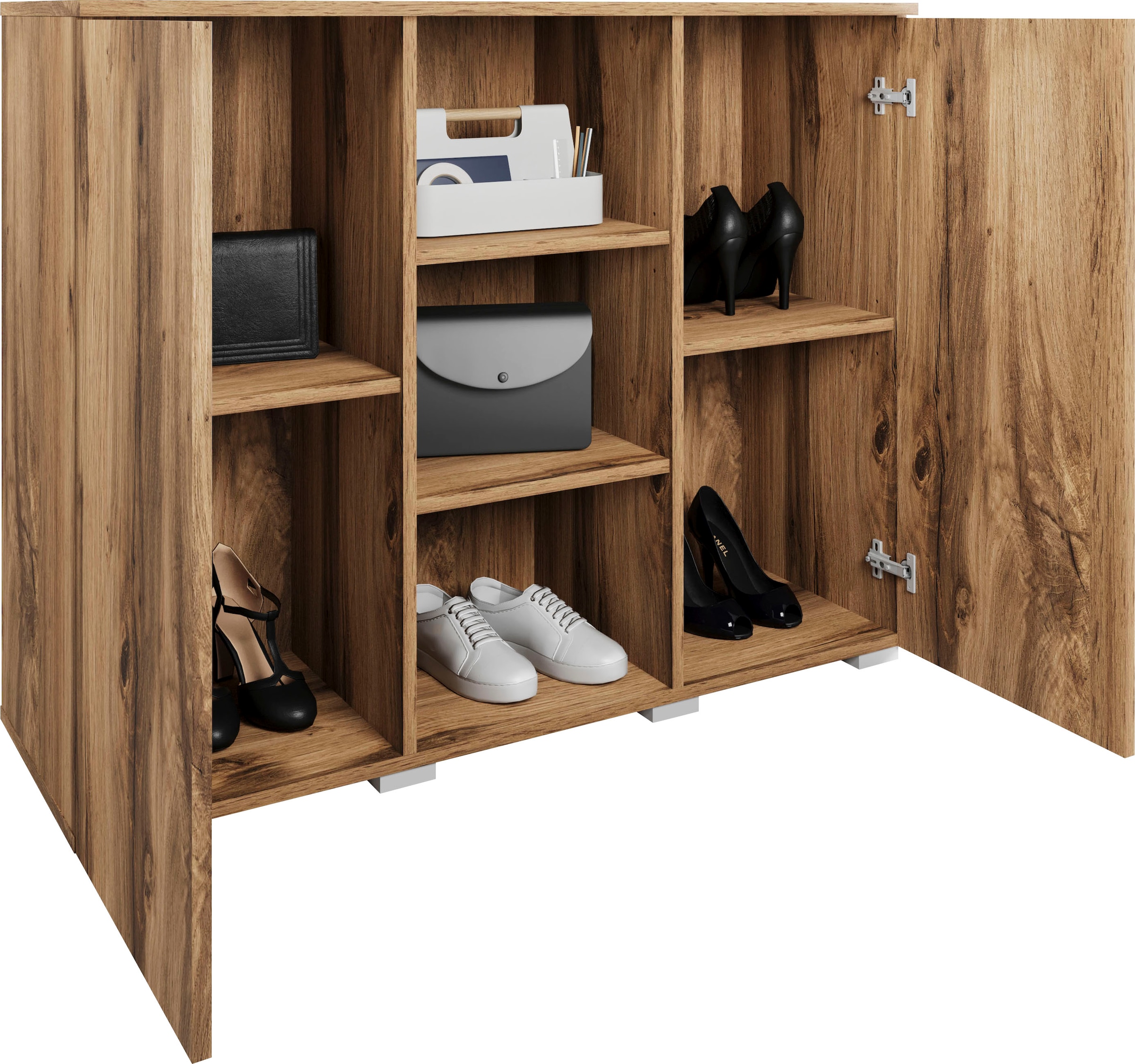 GOODproduct Commode à chaussures »Paris« largeur 100 cm