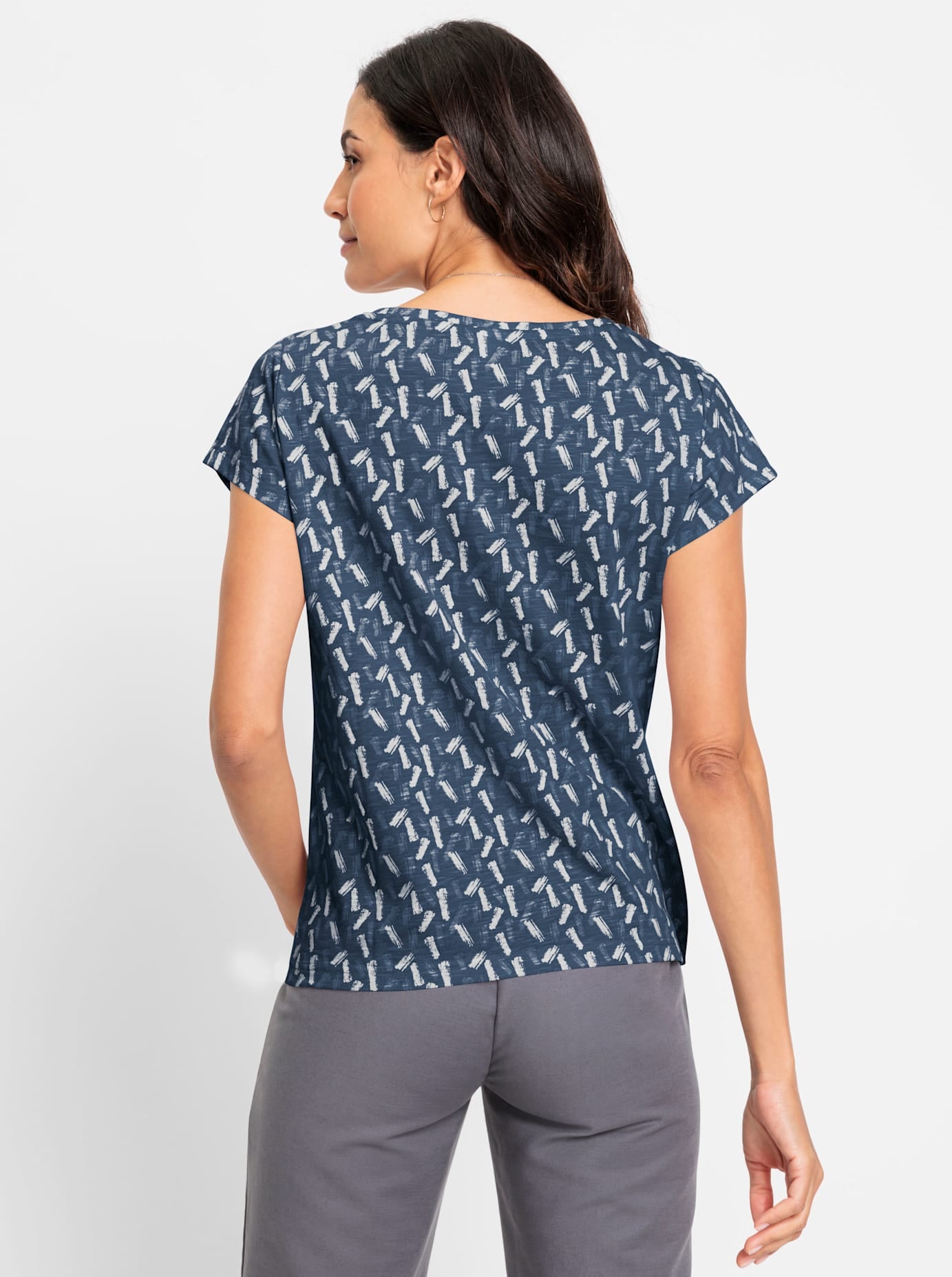 Inspirationen Shirt à col rond »Rundhals-Shirt« 1 cuis