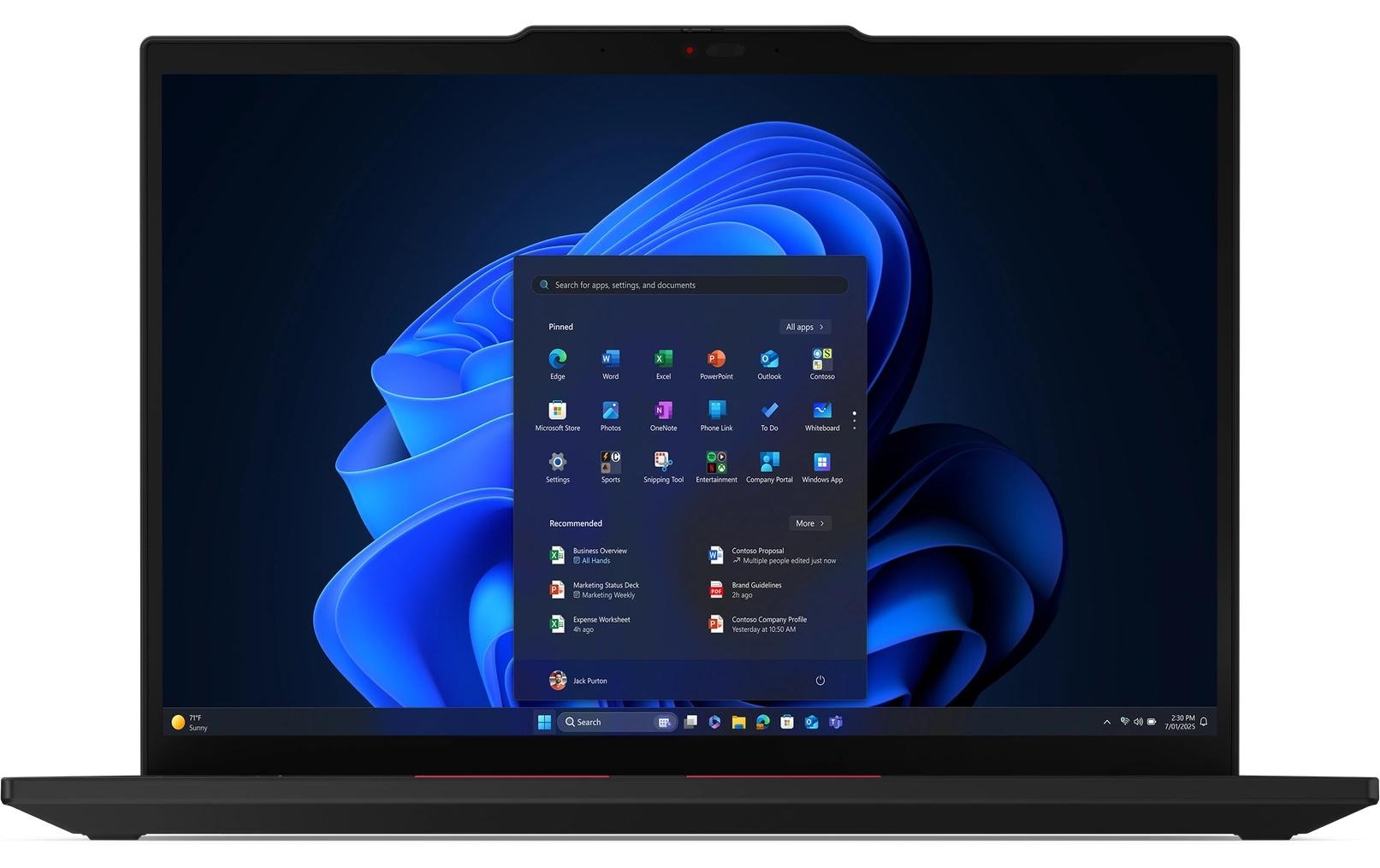Lenovo Notebook »ThinkPad T14 G6 (Intel)«, / 14 Zoll, Intel, Core Ultra 7, Intel Graphics, Webcam