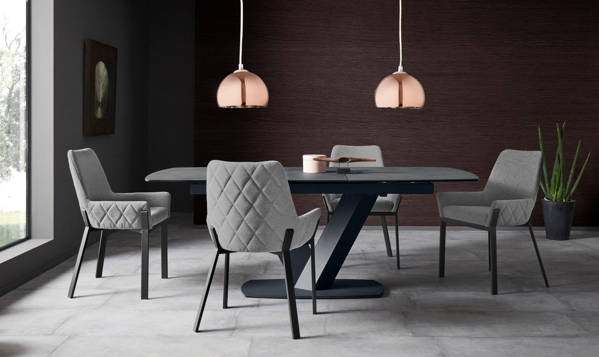 Places of Style Stuhl »Lome, TOPSELLER!, OTTOs Choice«, (Set), 2 St., Webstoff