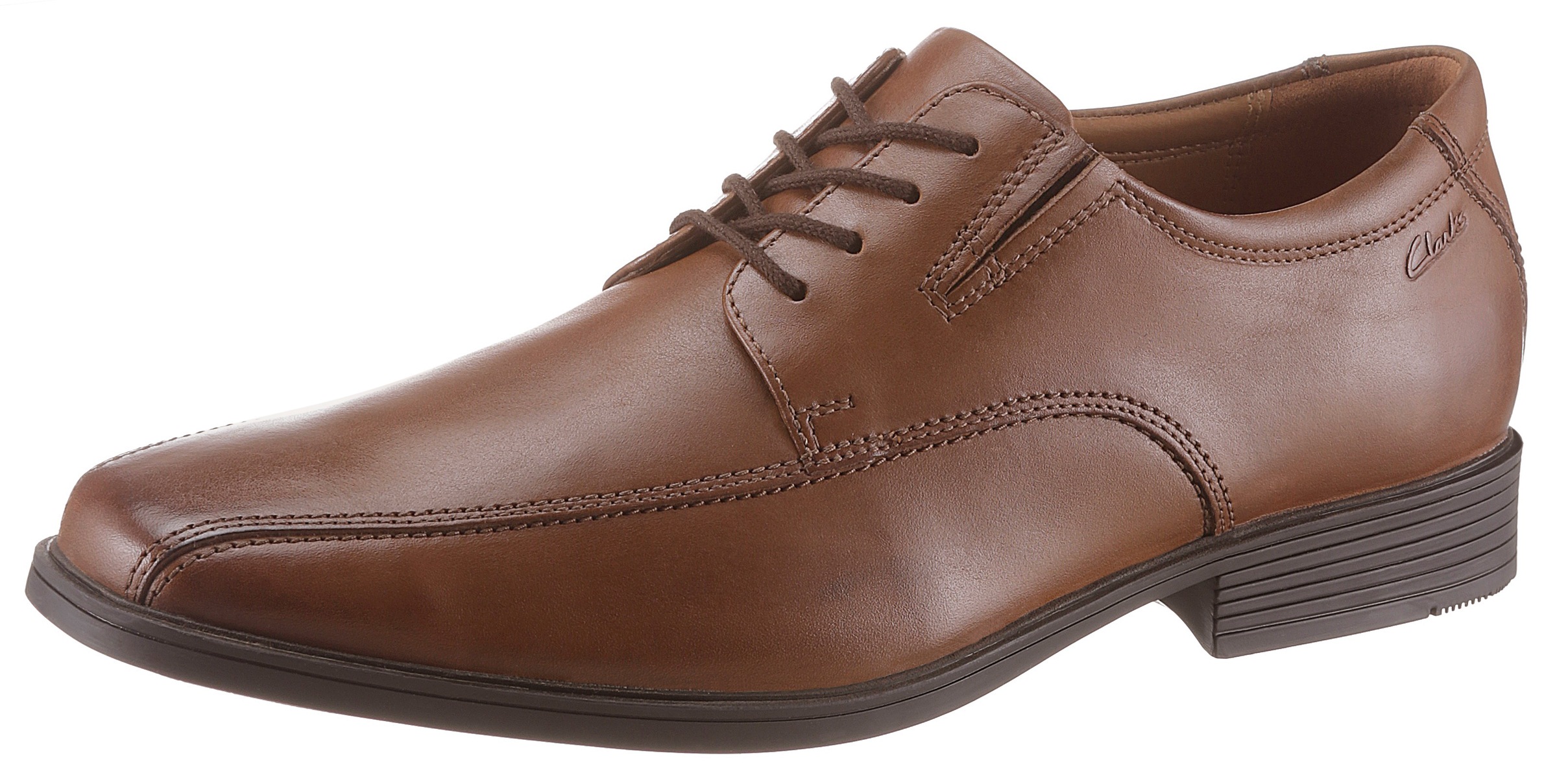 Image of Clarks Schnürschuh »Tilden Walk«, mit modischer Ziernaht bei Ackermann Versand Schweiz