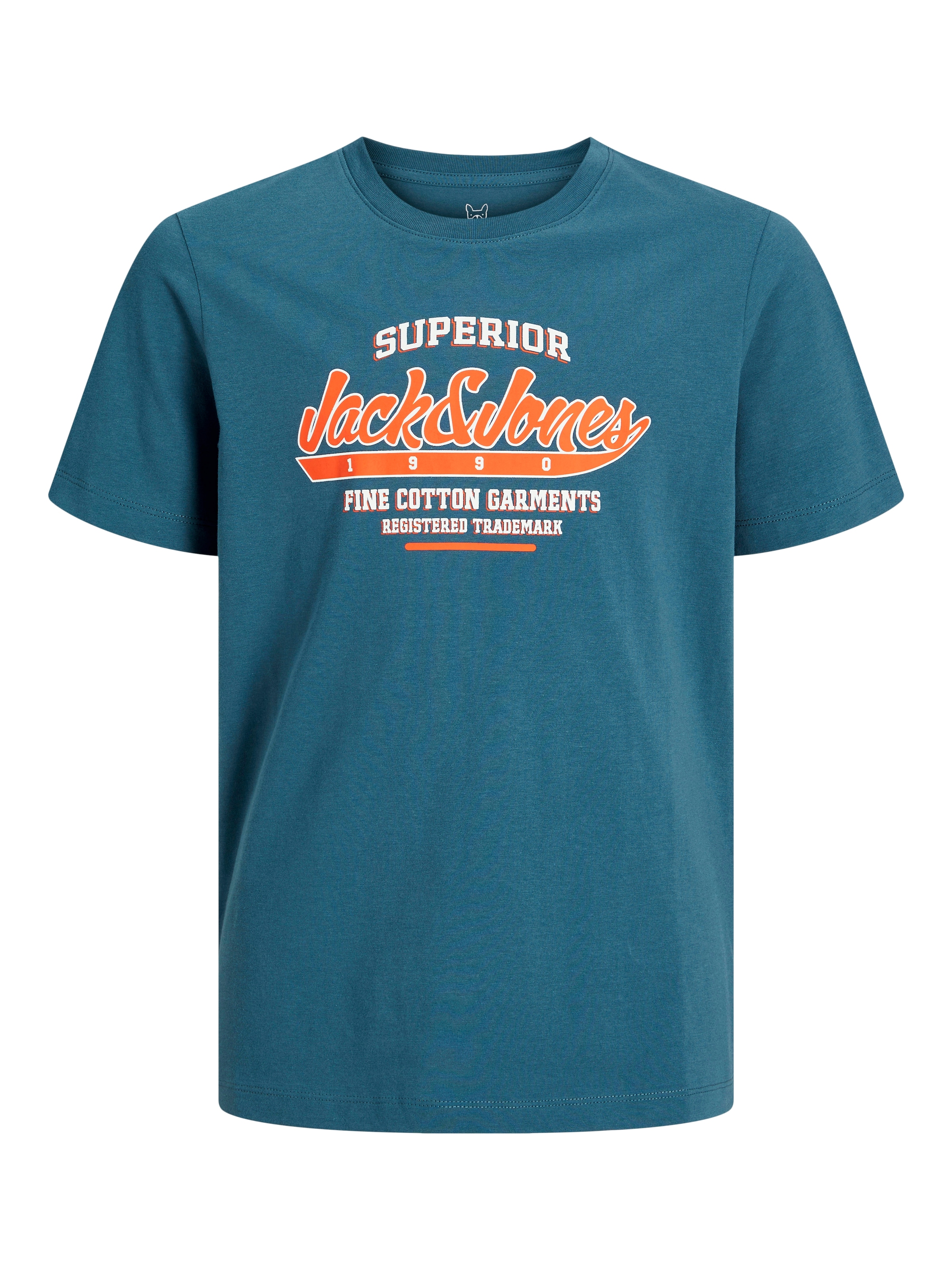 Jack & Jones PlusSize T-Shirt »JJELOGO TEE SS O-NECK 2 COL AW24 S PLS«, mit Frontprint