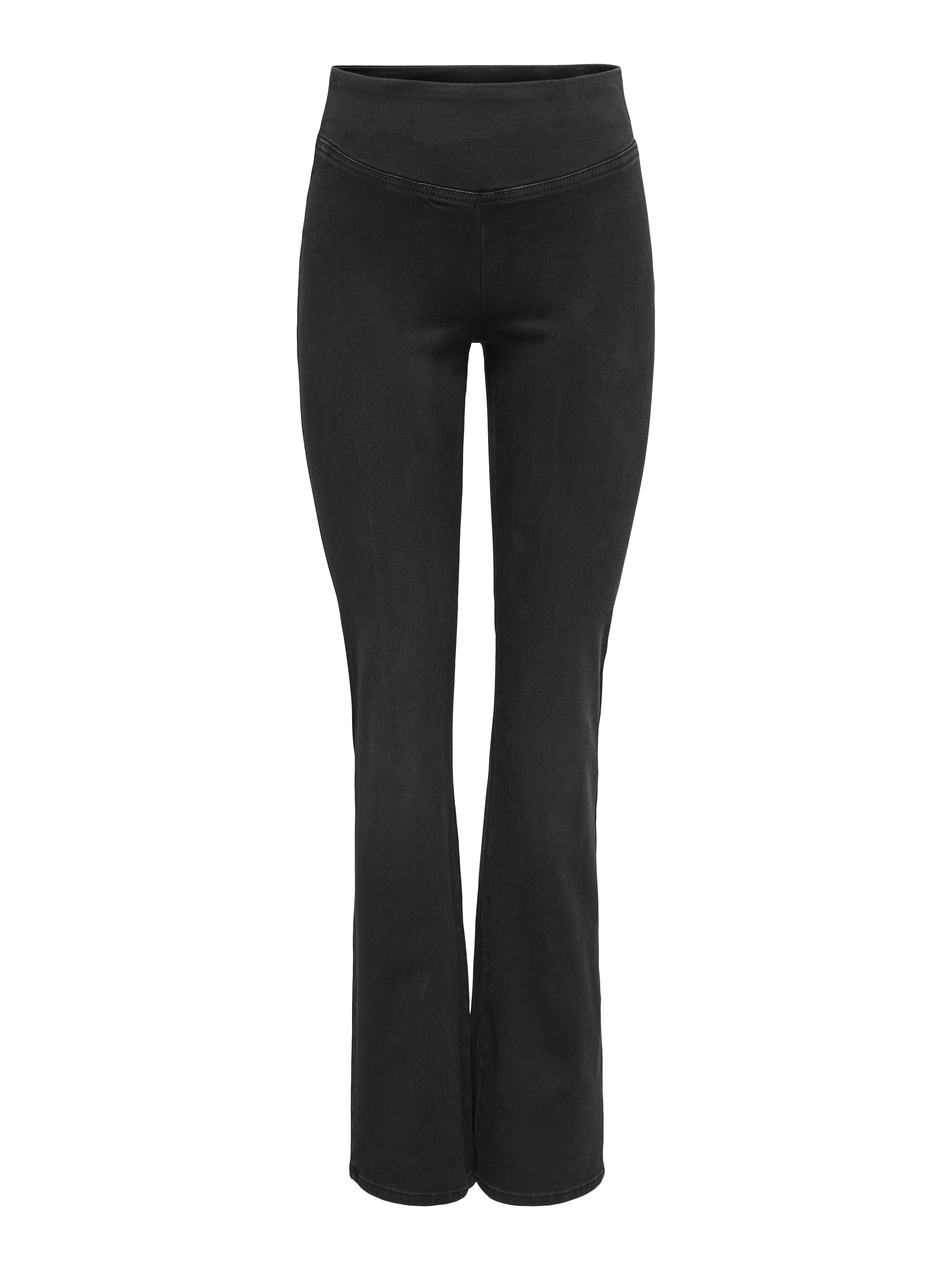 ONLY CARMAKOMA Jeansleggings »CARROYAL MID WAIST FLARED LEGGING«