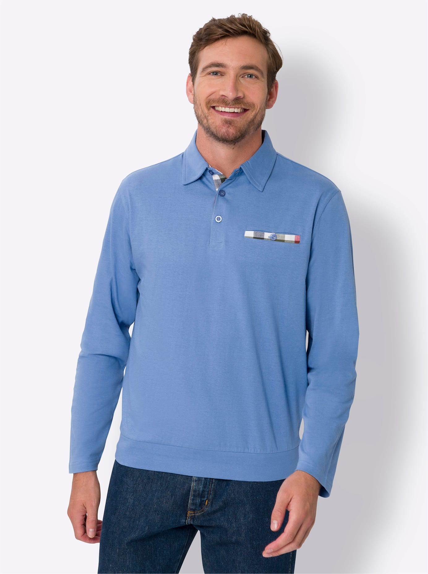 Classic Poloshirt "Langarm-Poloshirt" 1 Stk.