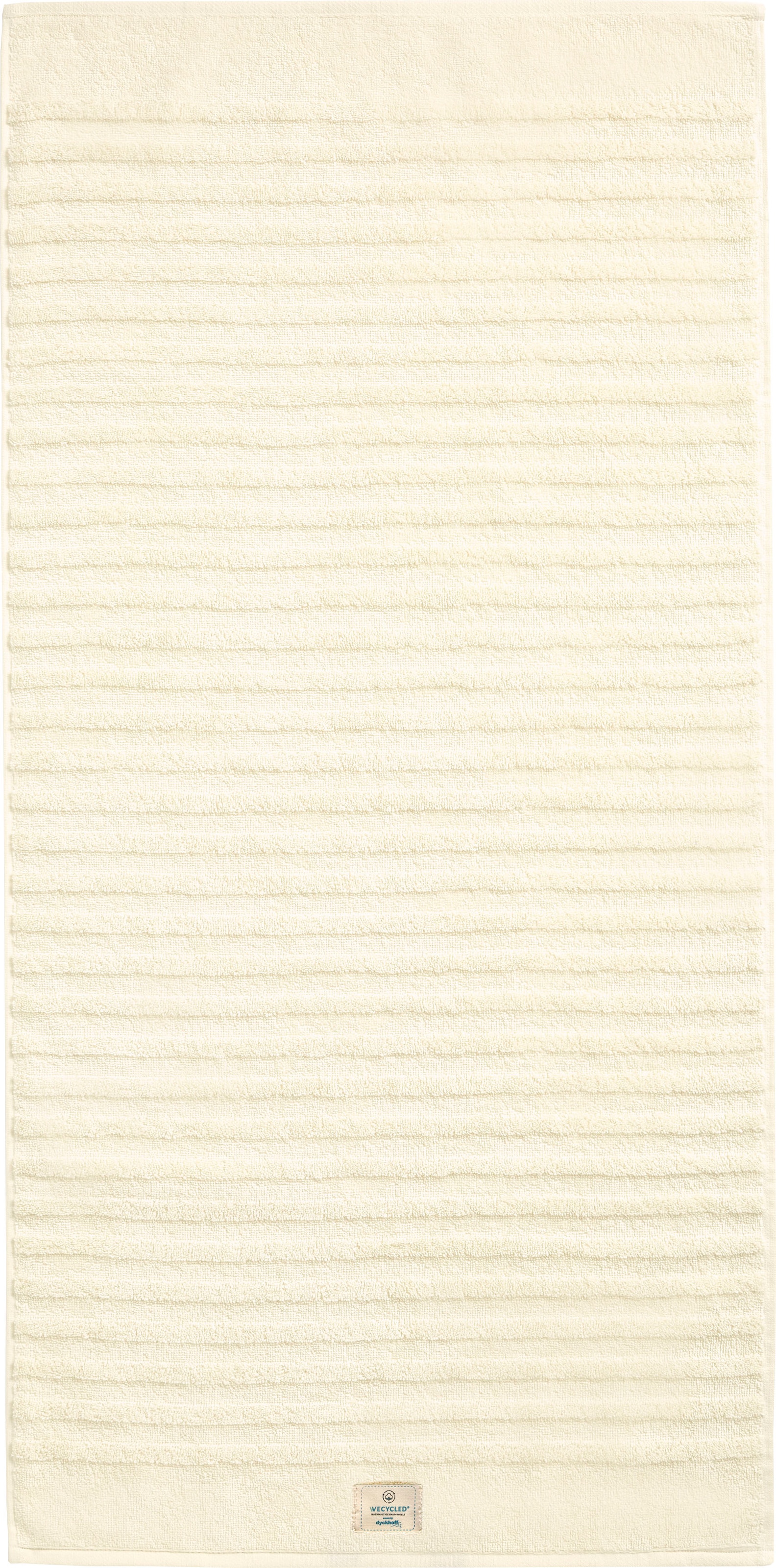 Dyckhoff Handtuch Set »Wecycled«, (Set, 3 St., 2x 50x100 cm-1x 70x140 cm), 2 Handtücher (50x100cm), 1 Duschtuch (70x140cm)