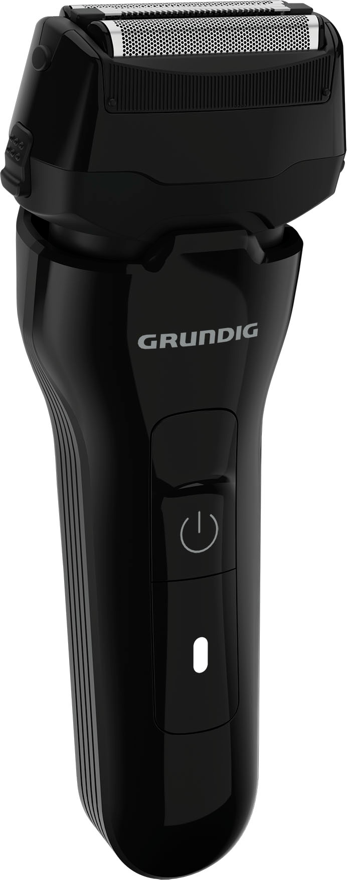 Grundig Elektrorasierer »Herrenrasierer MS 6330« 1 Stk. Aufsätze ausklappbarer Langhaarschneider 3‑fach Rasierer mit Li‑Ion Akku, LED‑Display & Fast Charge