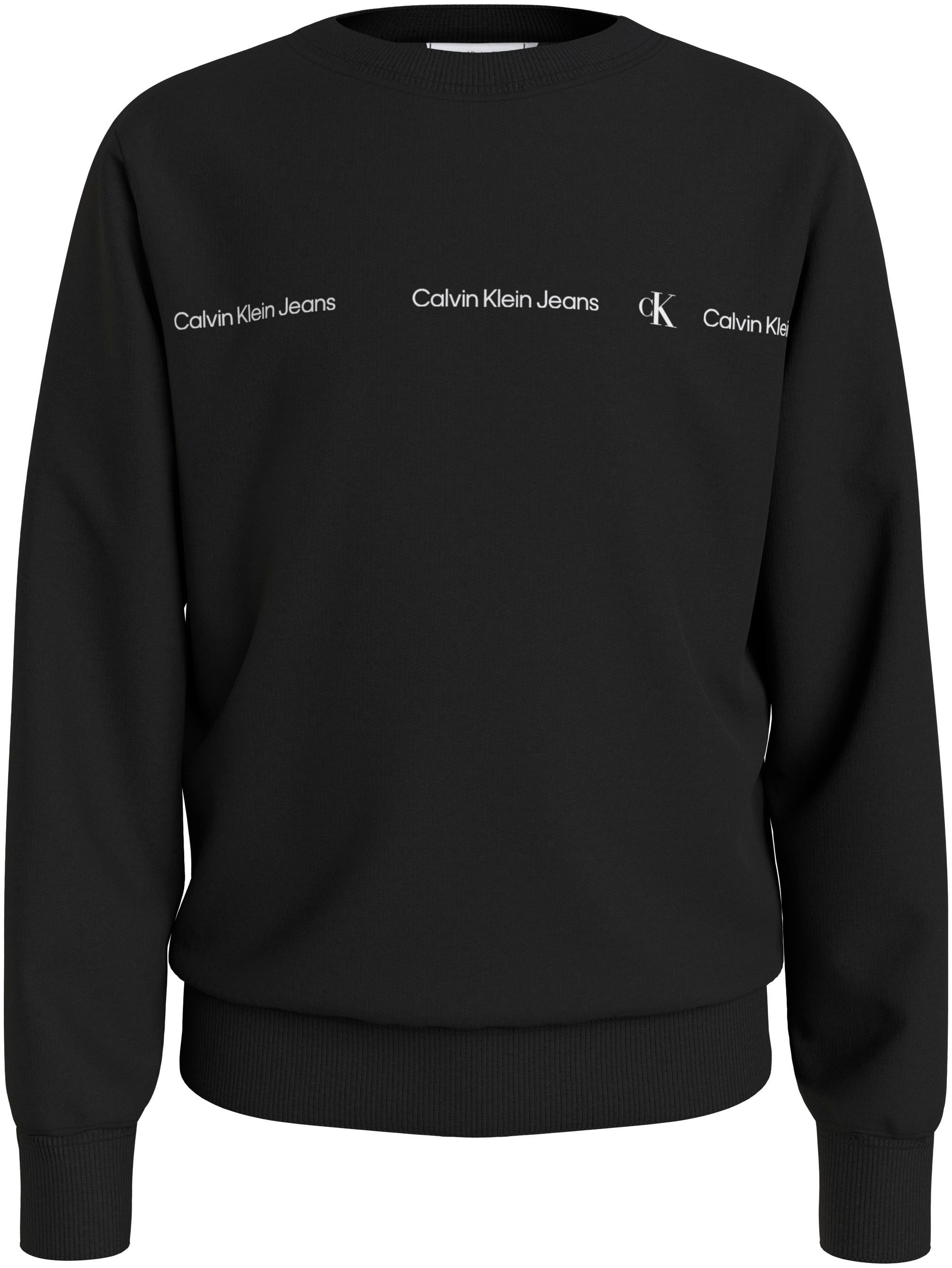 Calvin Klein Jeans Sweatshirt »MINIMALISTIC REG. CN«, Kinder bis 16 Jahre
