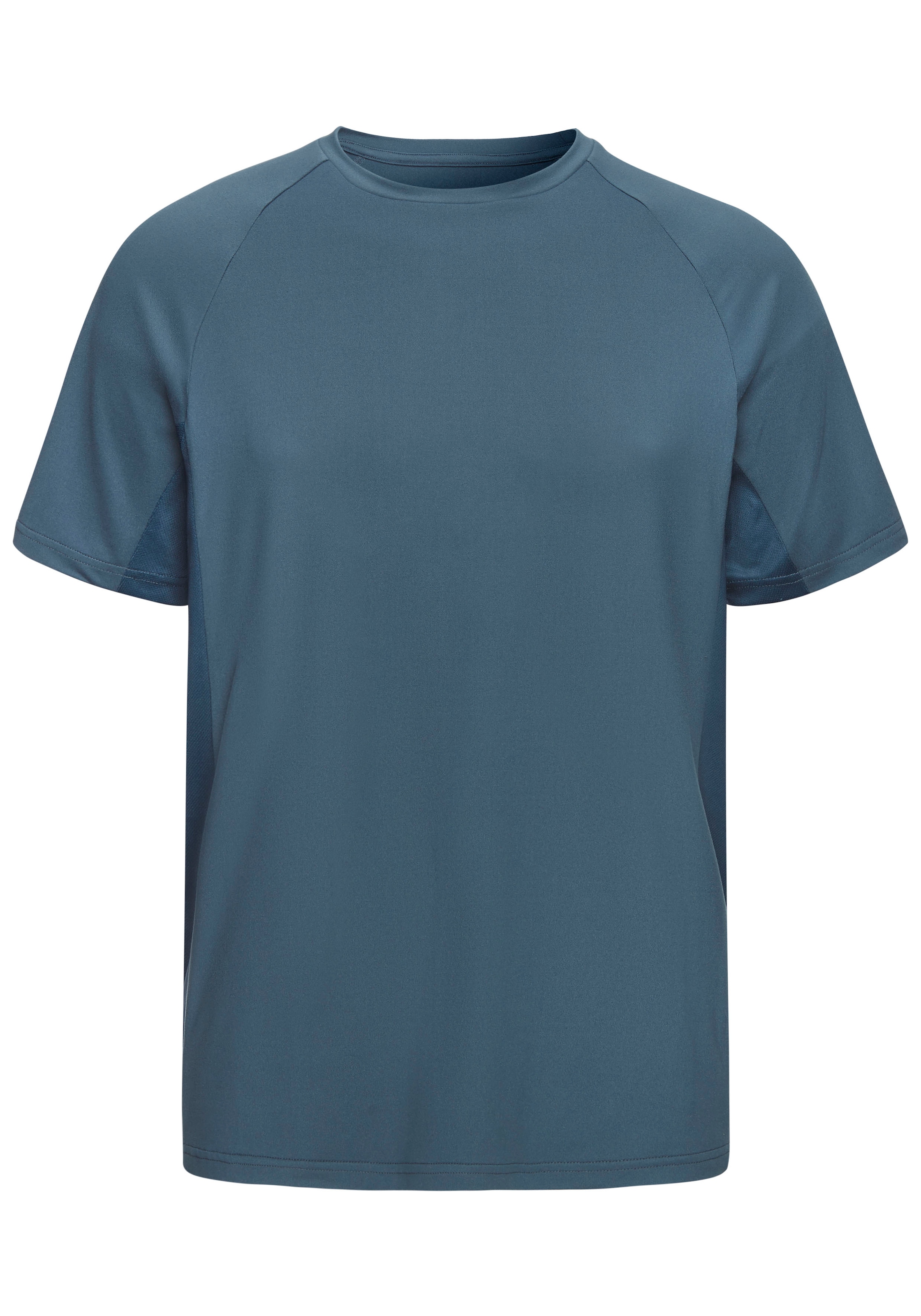 AUTHENTIC LE JOGGER T-shirt fonctionnel mit Rundhalsausschnitt und seitlichen Mesh-Einsatz