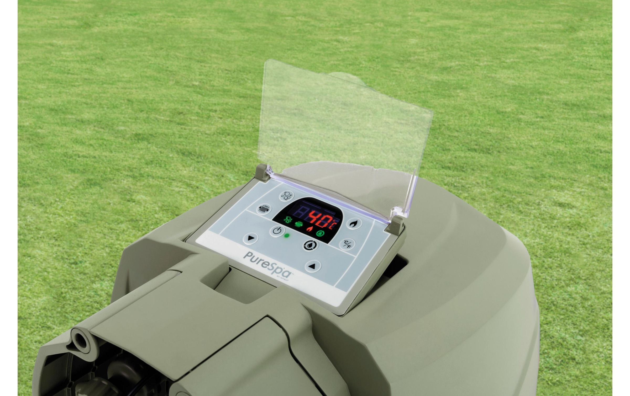 Intex Whirlpool »6-Personen Round Bubble Spa Set Ø 216«