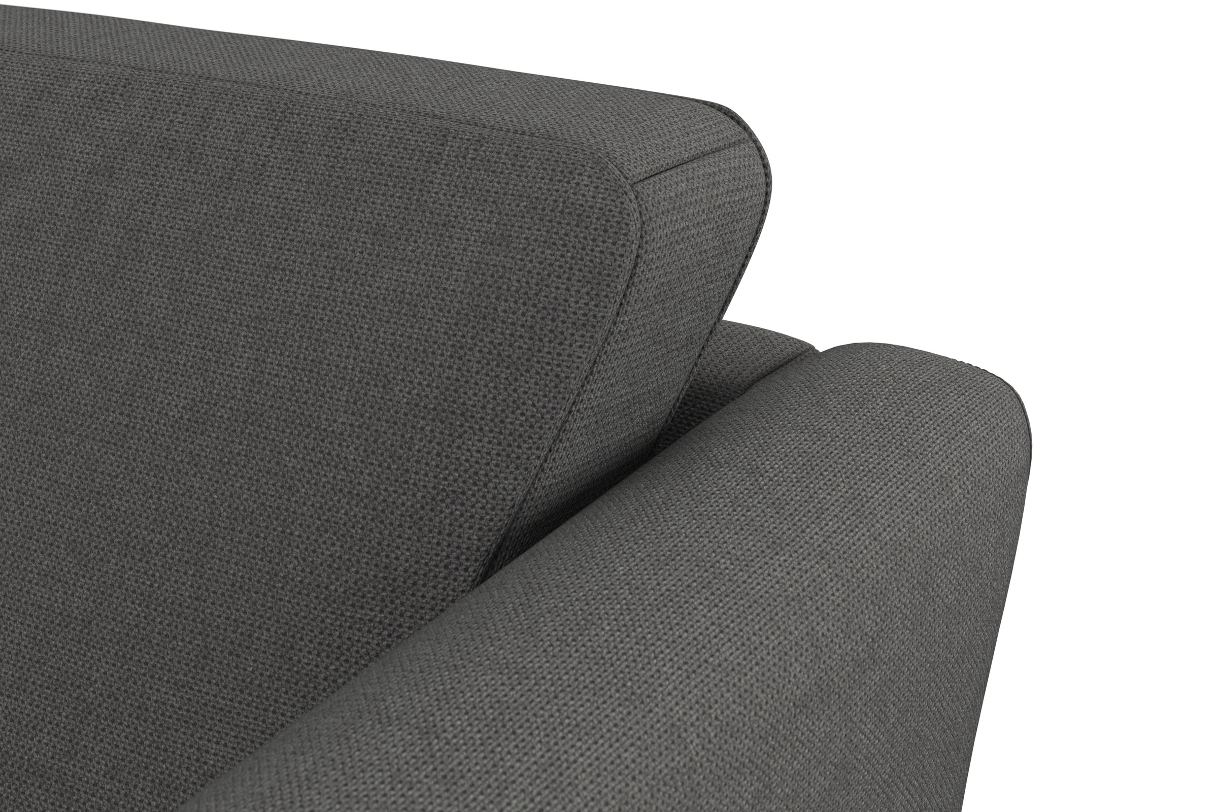 sit&more Ecksofa »Visby L-Form«, Wahlweise mit Bettfunktion und Bettkasten, frei im Raum stellbar