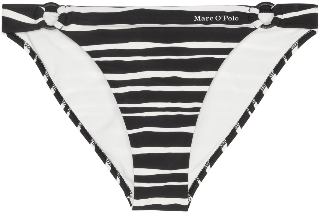Marc O'Polo Bikini-Hose »Summer Blacks«, mit seitlichen Ringakzenten