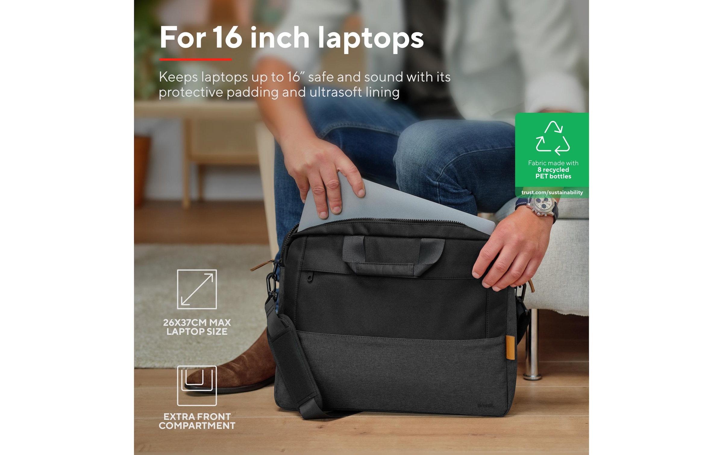 Trust Laptoptasche, (1 tlg.)