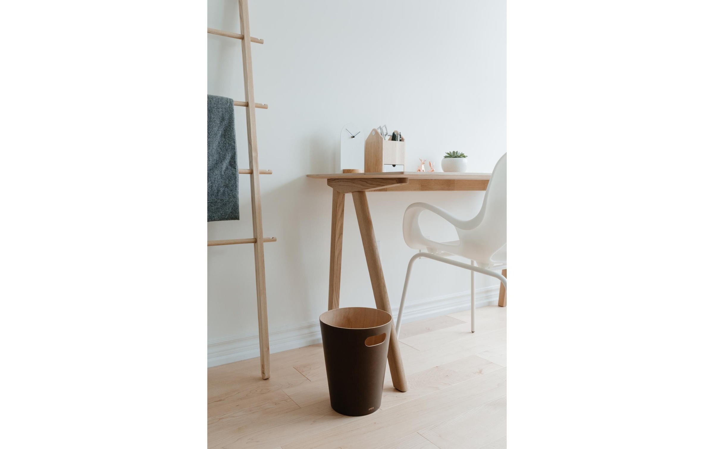 Umbra Mülleimer »Woodrow 45053 l« 1 Behälter Holzart: Birke (China)