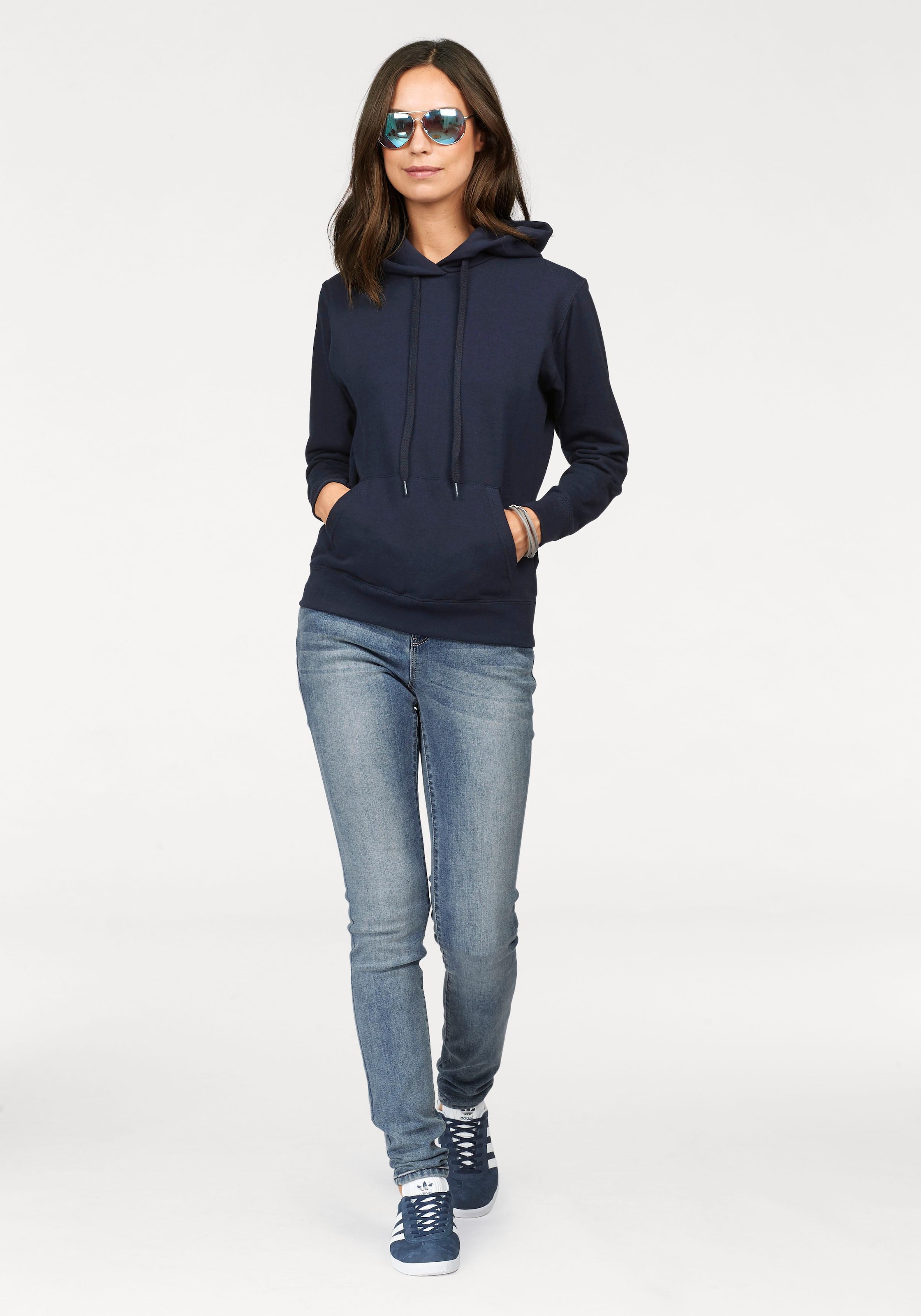 Fruit of the Loom Sweatshirt »Classic hooded Sweat Lady-Fit«