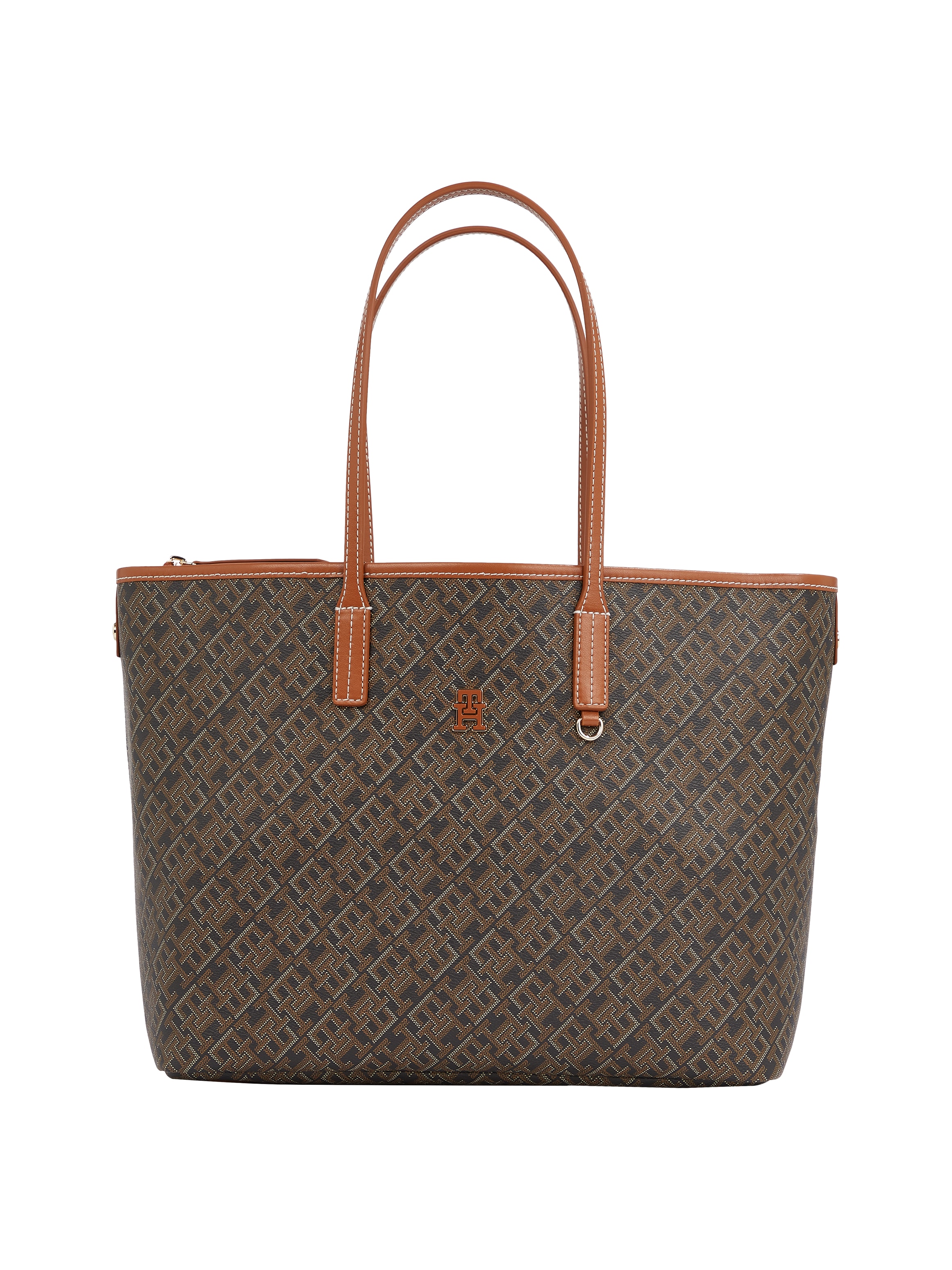 Image of Tommy Hilfiger Tragetasche "TH MONOPLAY TOTE LE" Damen Schultertasche, Henkeltasche, Shopper mit Allover-Print