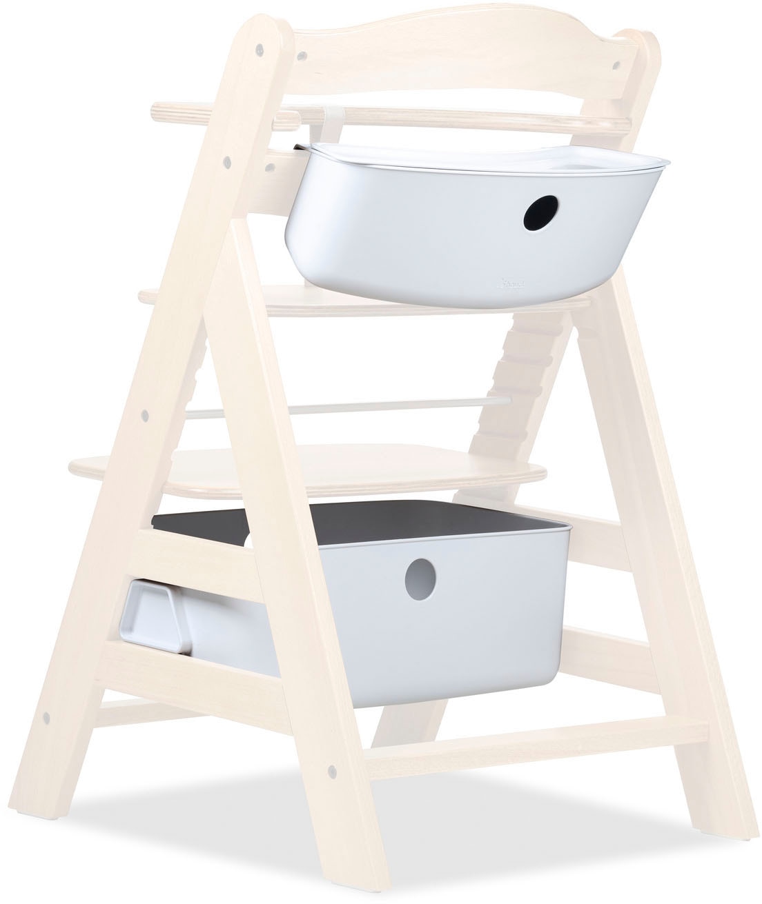 Hauck Boîte de rangement »Alpha Box Set, white« für Hochstühle