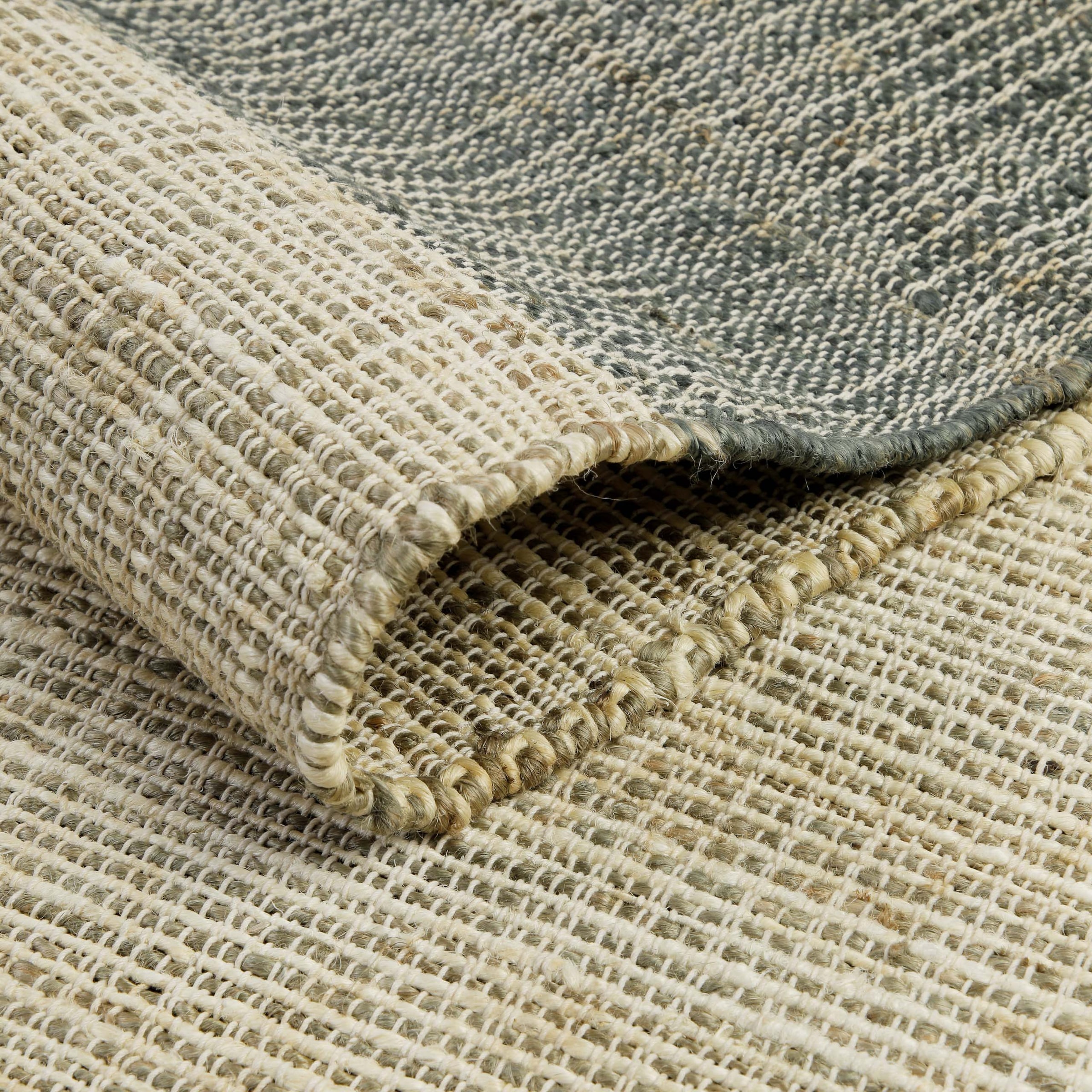 GOODproduct Teppich »Bennii« rechteckig 4 mm Höhe 80% Jute, handgewebt, mit Fransen, Wohnzimmer, Naturfaser