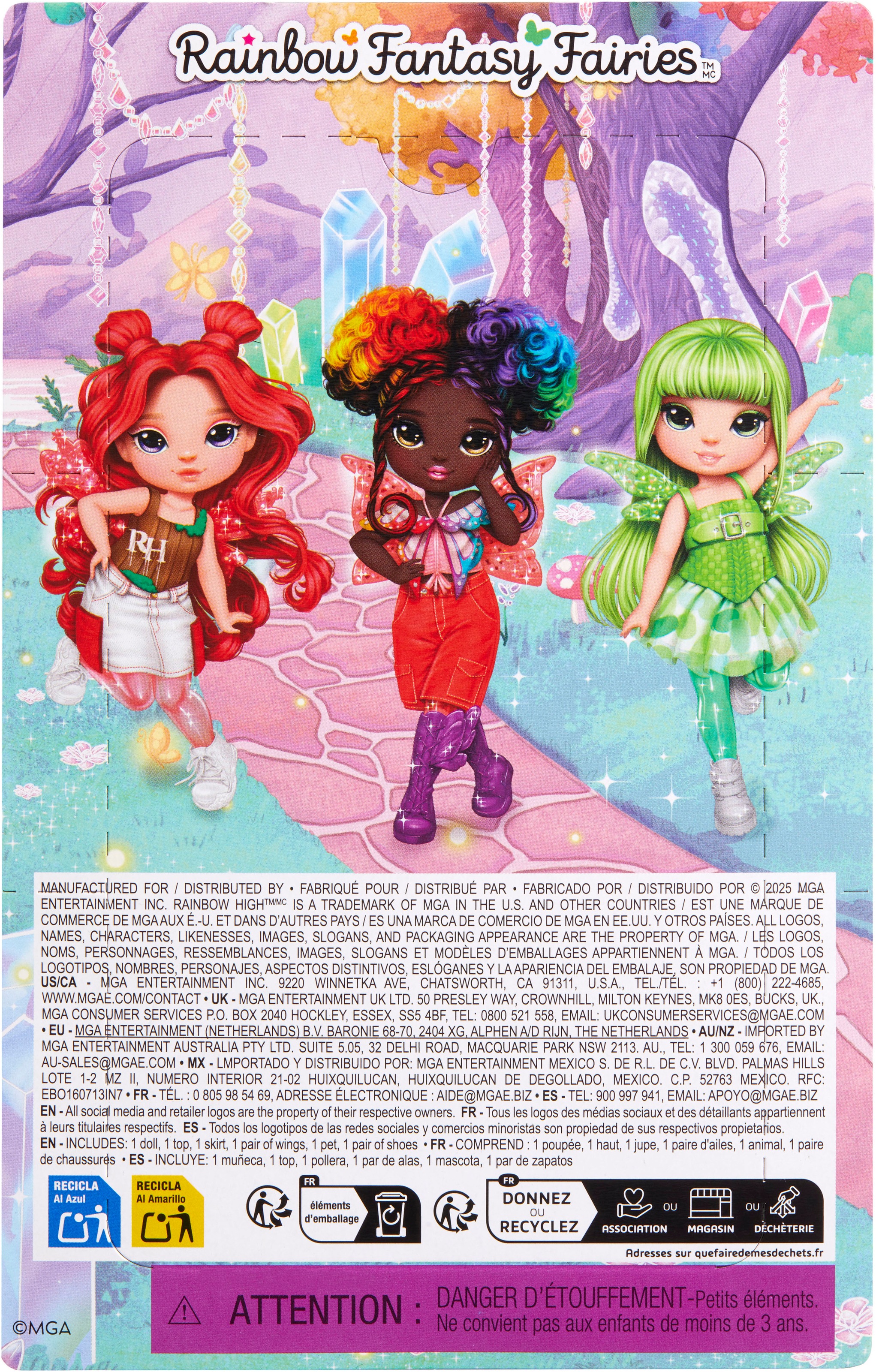 RAINBOW HIGH Minipuppe »Littles Rainbow Fantasy Fairies Doll- Apple (Red)«