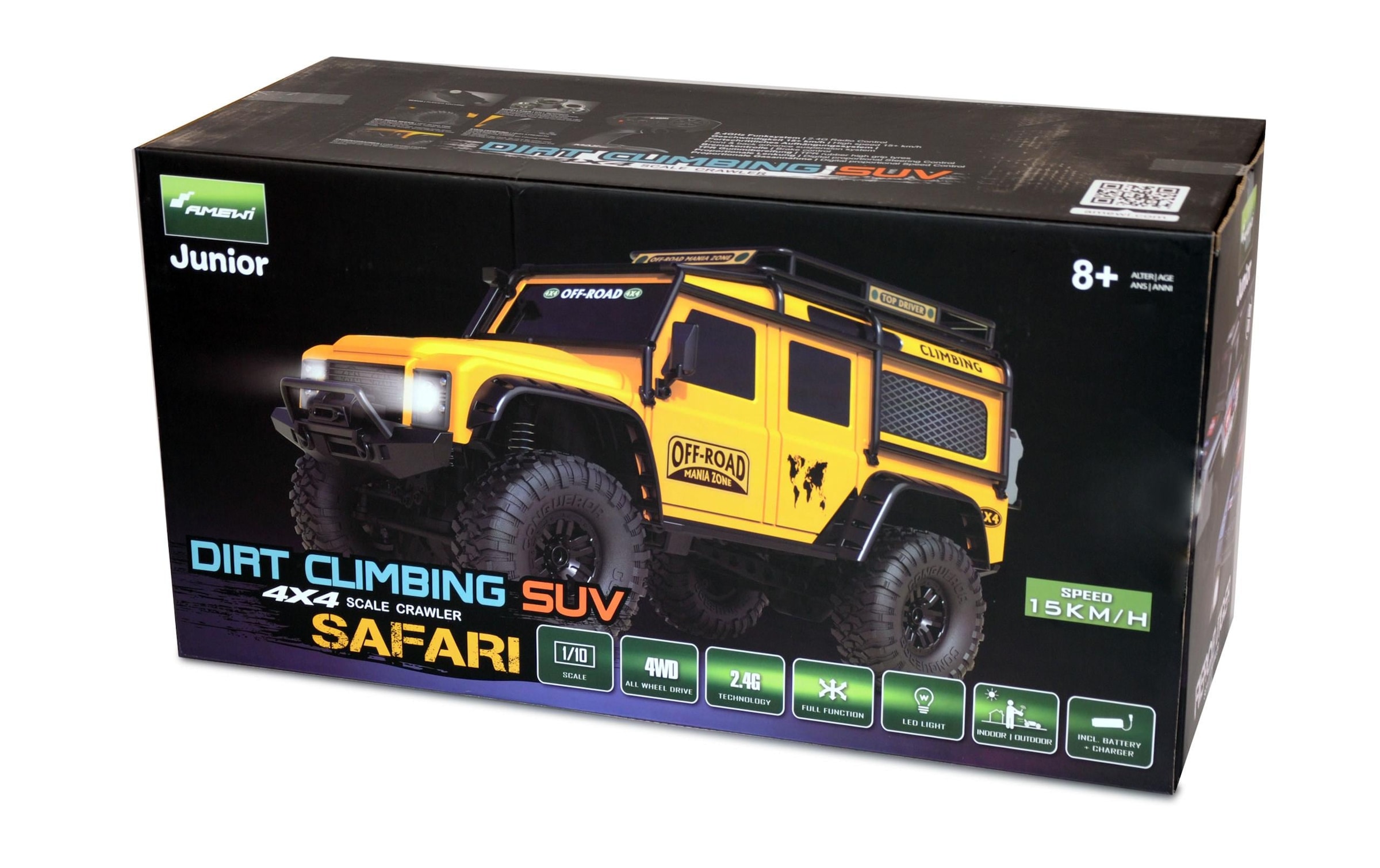 Amewi RC-Auto »Scale Crawler Dirt Climbing SUV, Safari RTR,«