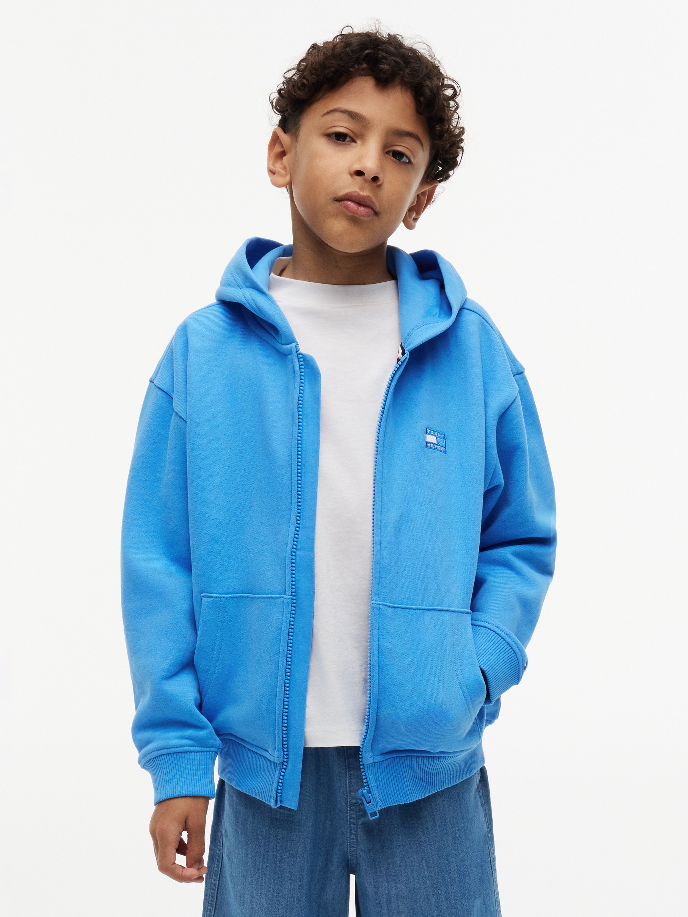 Image of Tommy Hilfiger Kapuzensweatjacke Kinder bis 16 Jahre