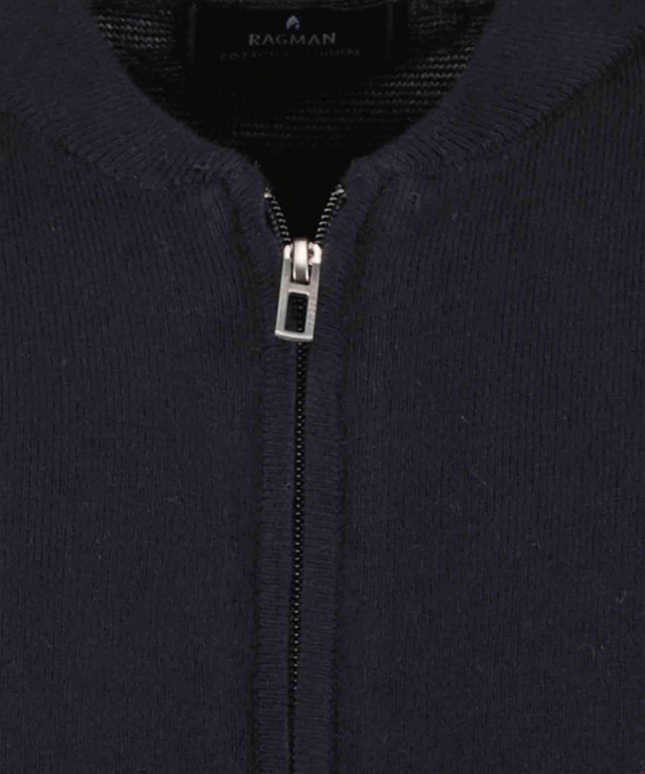 RAGMAN Strickfleecejacke