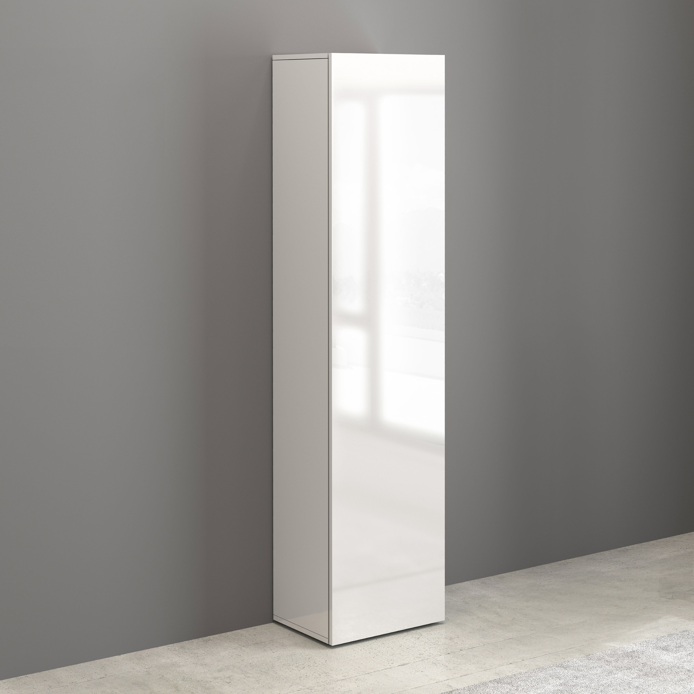 Image of GOODproduct Mehrzweckschrank "Egypt" komplett hochglanz lackiert, 1 Tür