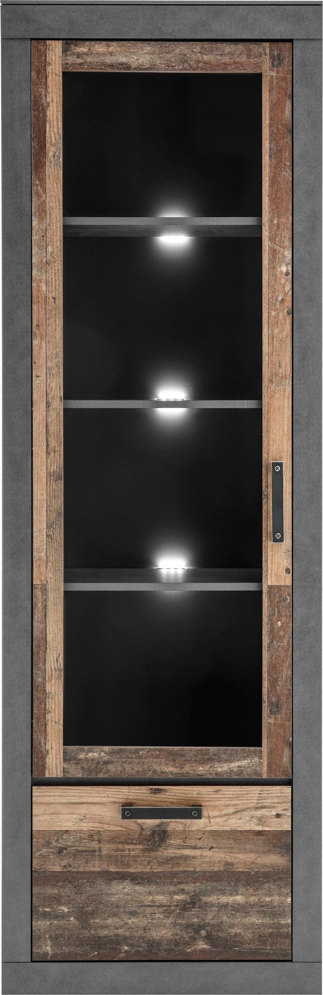 Home affaire Vitrine "BROOKLYN" Höhe ca. 200 cm