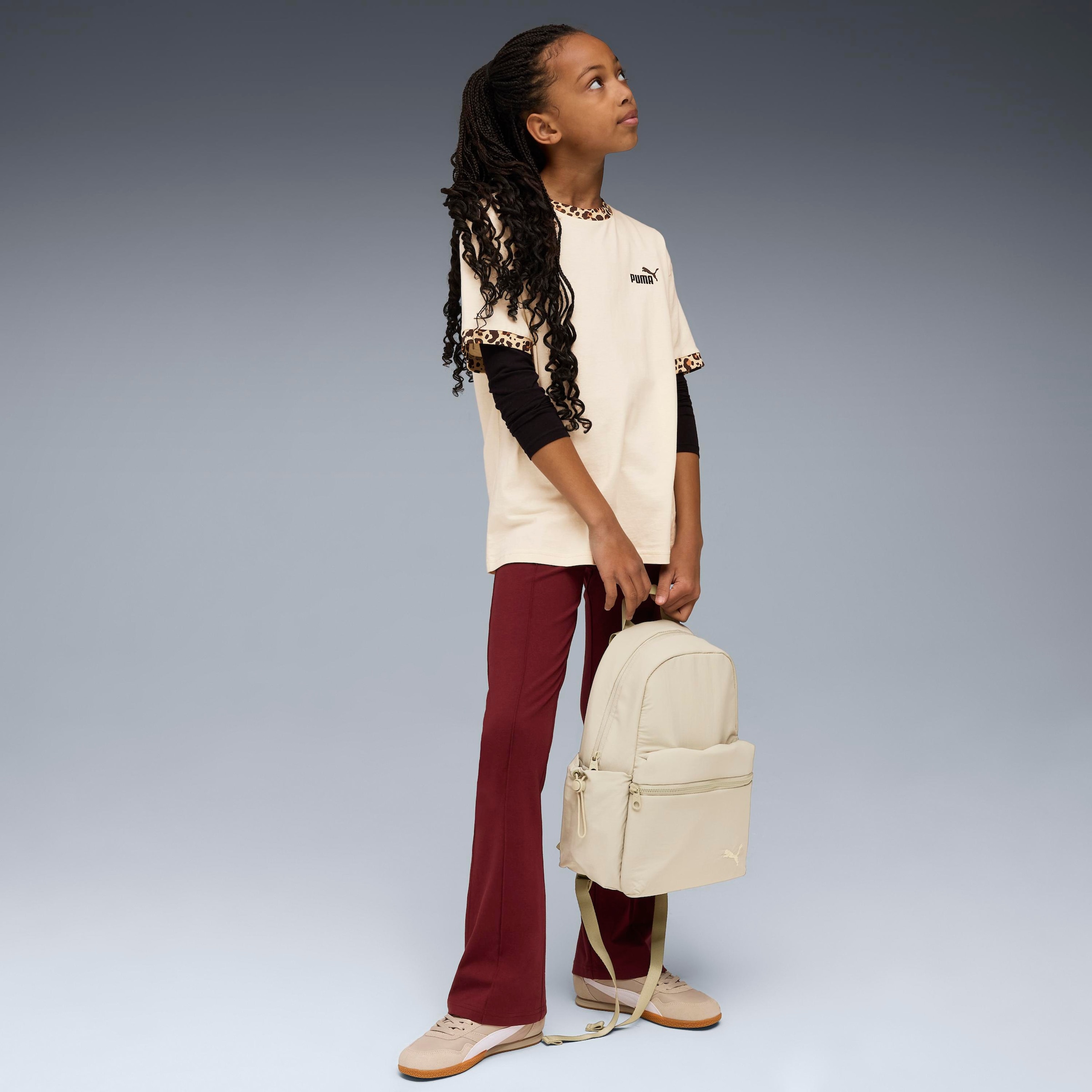 PUMA Leggings »CLASS HIGH-WAIST FLARED LEGGINGS G«  sportlicher Stil, für Teens, aus Baumwolle und Elasthan