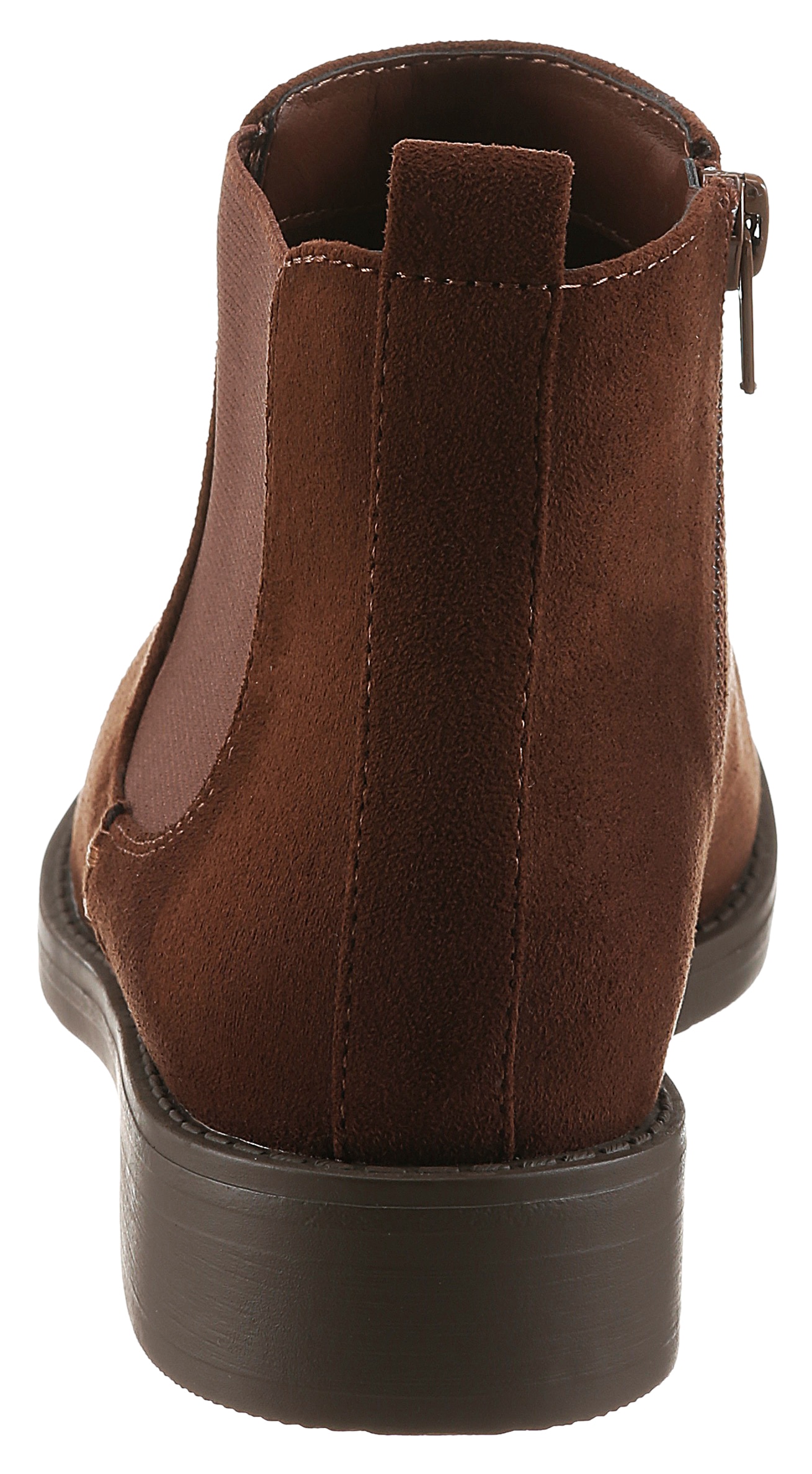 Aniston SHOES Chelseaboots  Stiefelette, Blockabsatz, mit breitem Stretch
