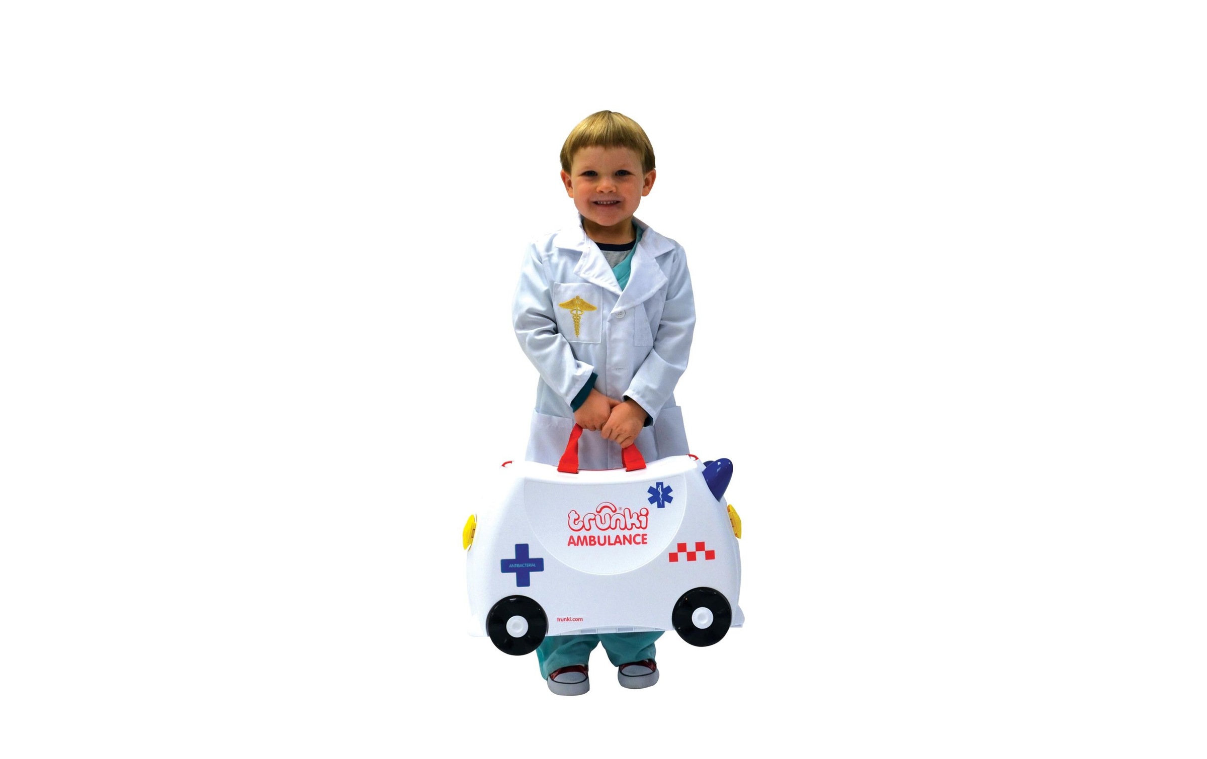 TRUNKI Trolley »Krankenwagen We«, 4 Rollen