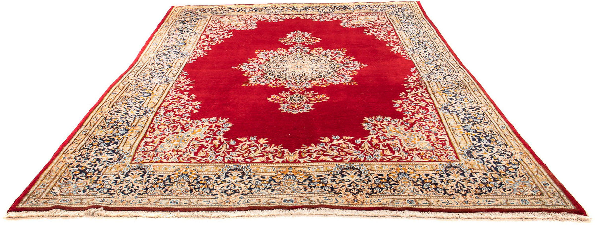 Image of morgenland Orientteppich »Perser - Classic - 307 x 230 cm - dunkelrot«, rechteckig, 10 mm Höhe, Wohnzimmer, Handgeknüpft, Einzelstück mit Zertifikat bei Ackermann Versand Schweiz