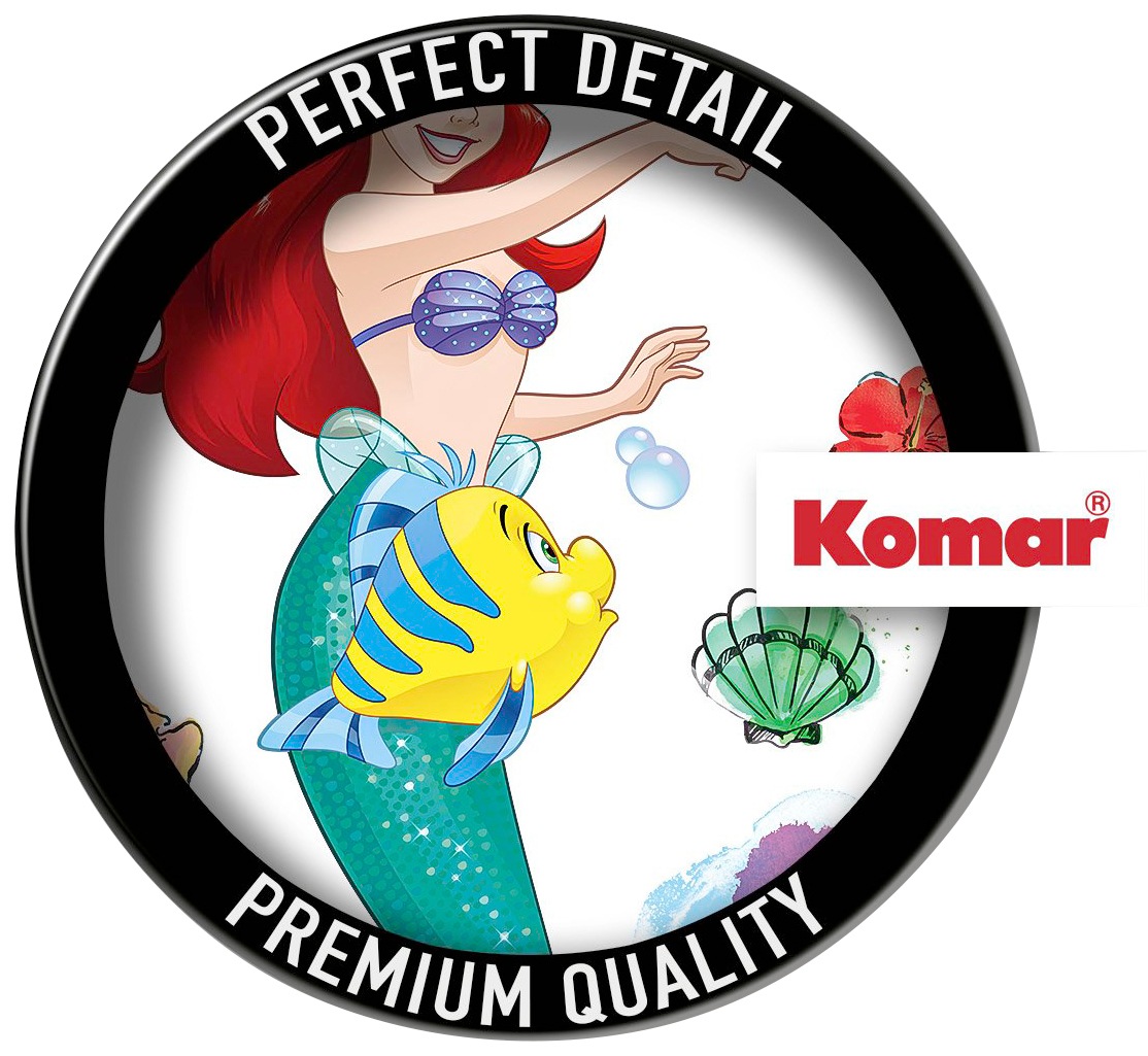 Komar Vliestapete »Selbstklebende Vlies  - Ariel XXL - Grösse 127 x 200 cm«, bedruckt, Kinderzimmer