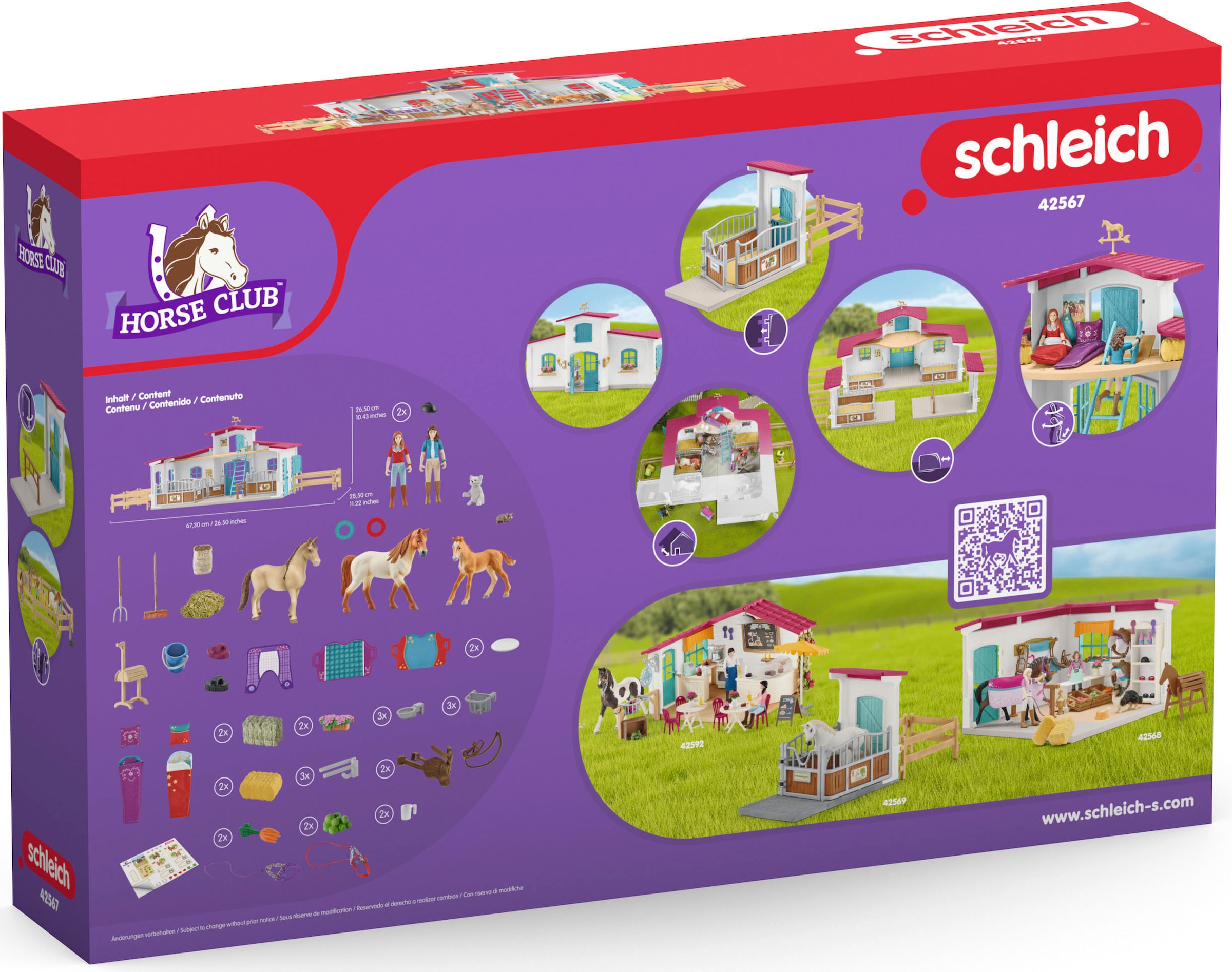 Schleich® Monde de jeu »HORSE CLUB, Reiterhof (42567)«