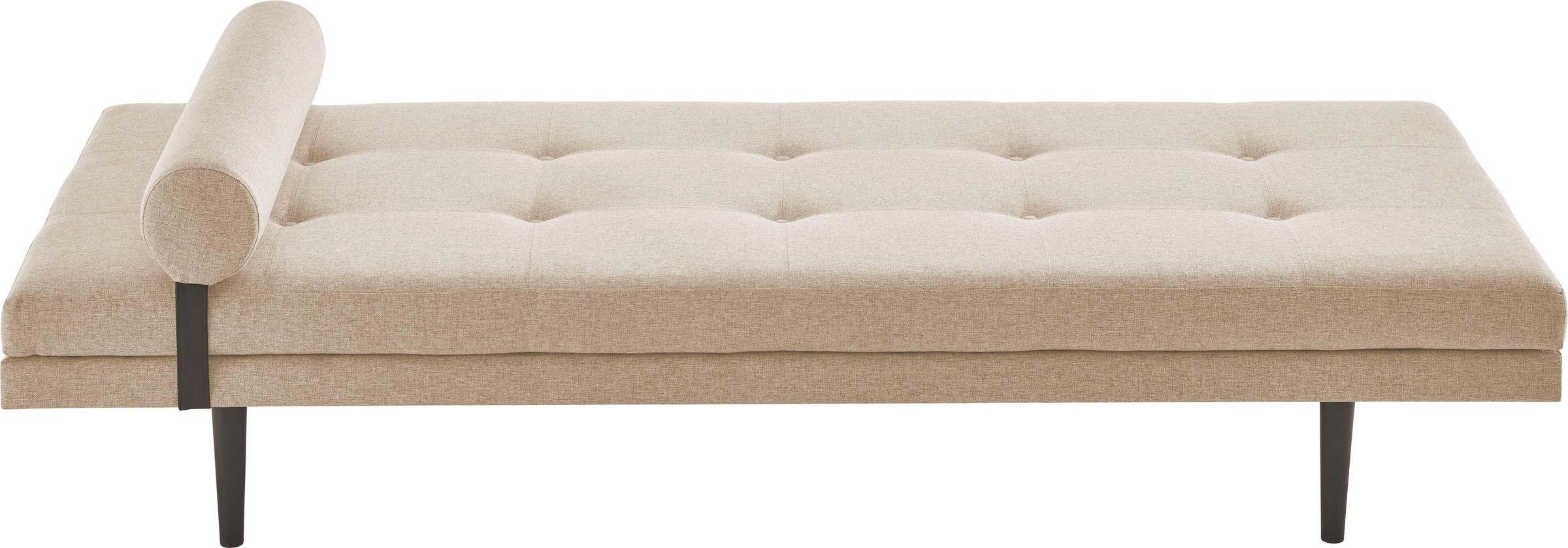 Image of ATLANTIC home collection Chaiselongue "Bergen" Tagesliege im Japanischen Stil, inklusive arretierbarer Nackenrolle