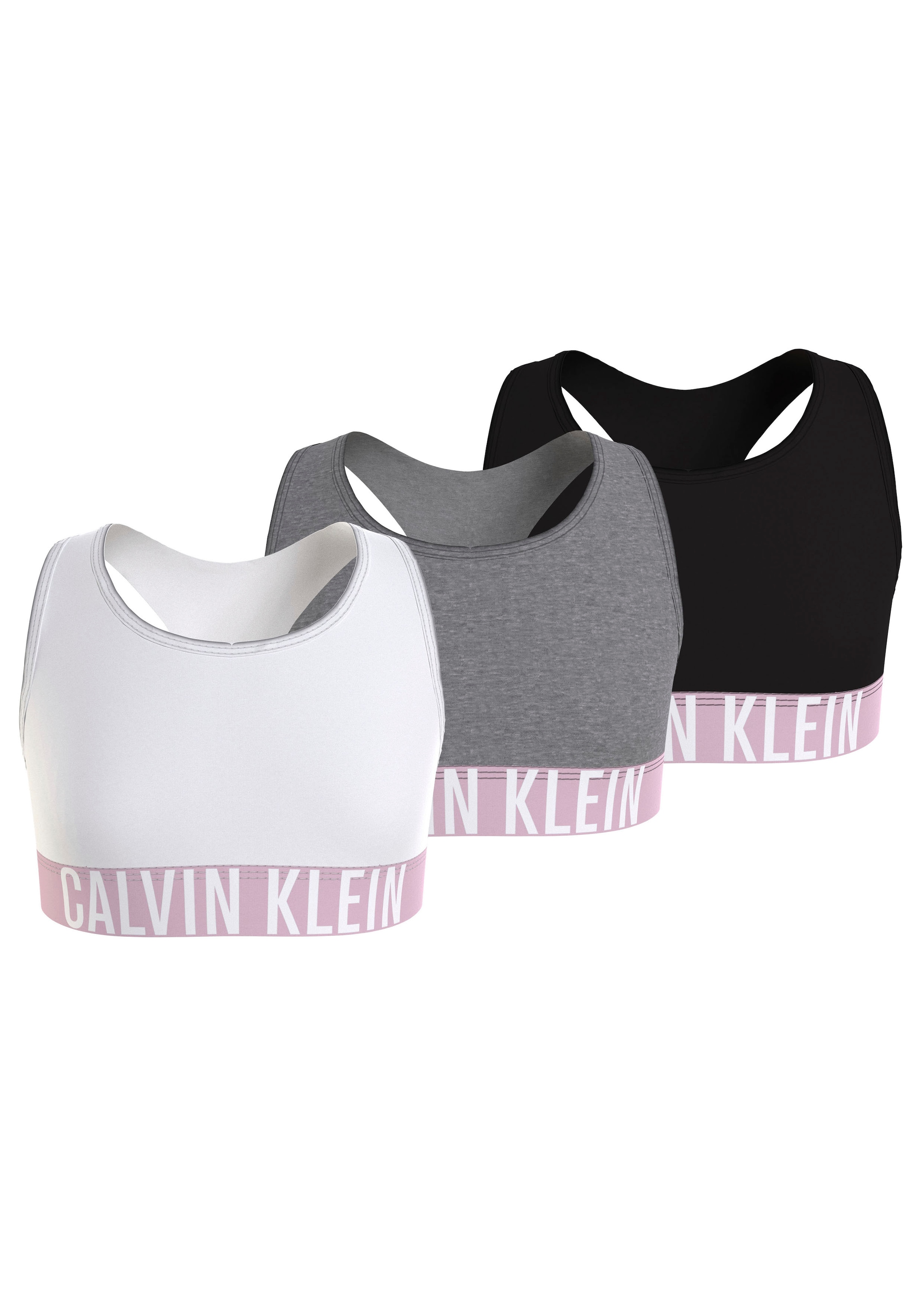 Calvin Klein Underwear Bralette »3PK BRALETTE«, (Packung, 3er-Pack), mit Calvin Klein Schriftzug am Bund