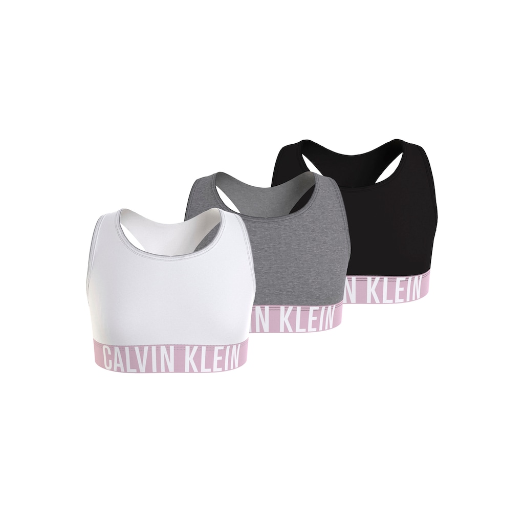 Calvin Klein Underwear Bralette »3PK BRALETTE«, (Packung, 3er-Pack), mit Calvin Klein Schriftzug am Bund