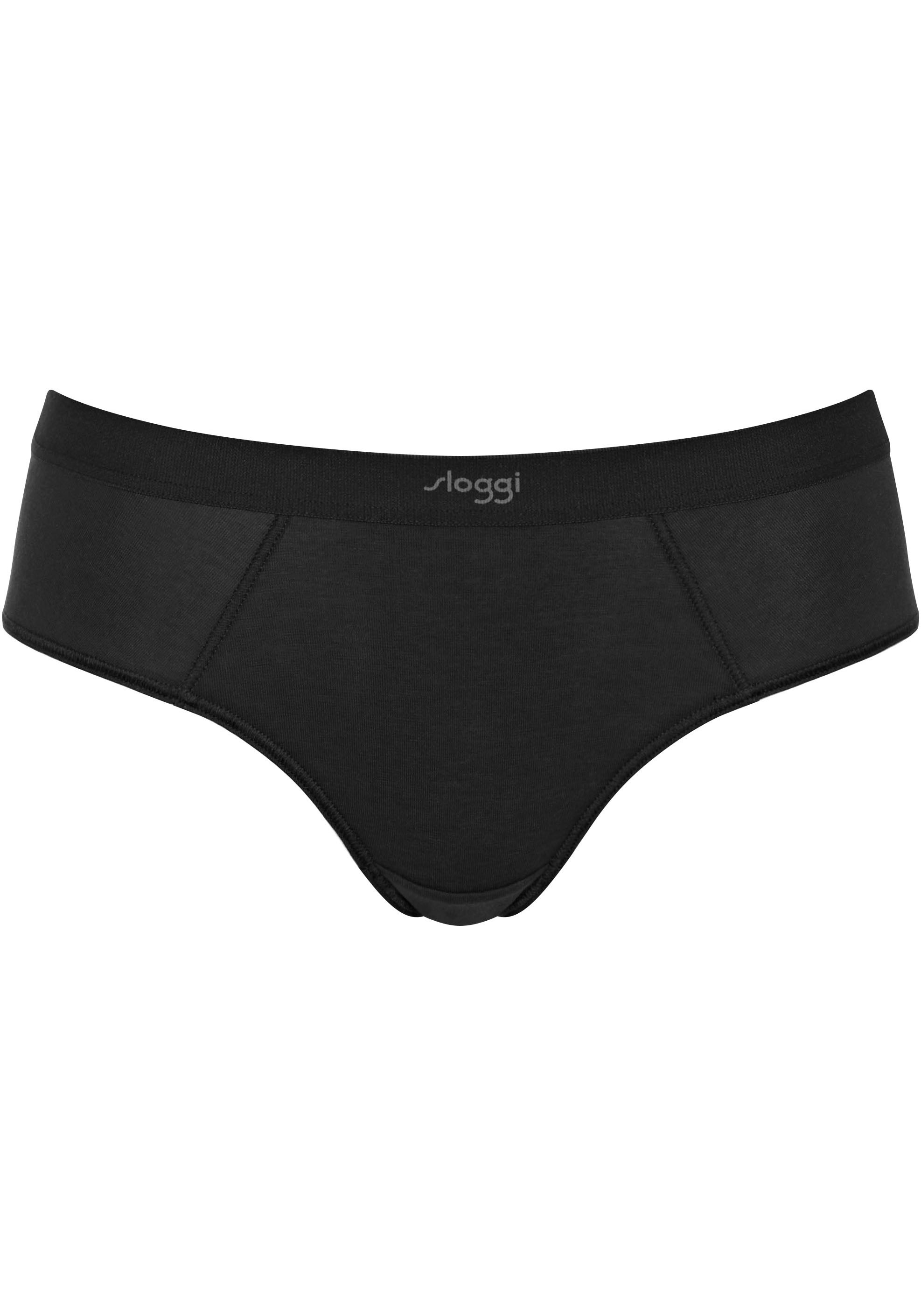 sloggi Hipster »EVER Ease«, (2er Pack), temperaturausgleichend, Logo-Bund, weich, elastisch